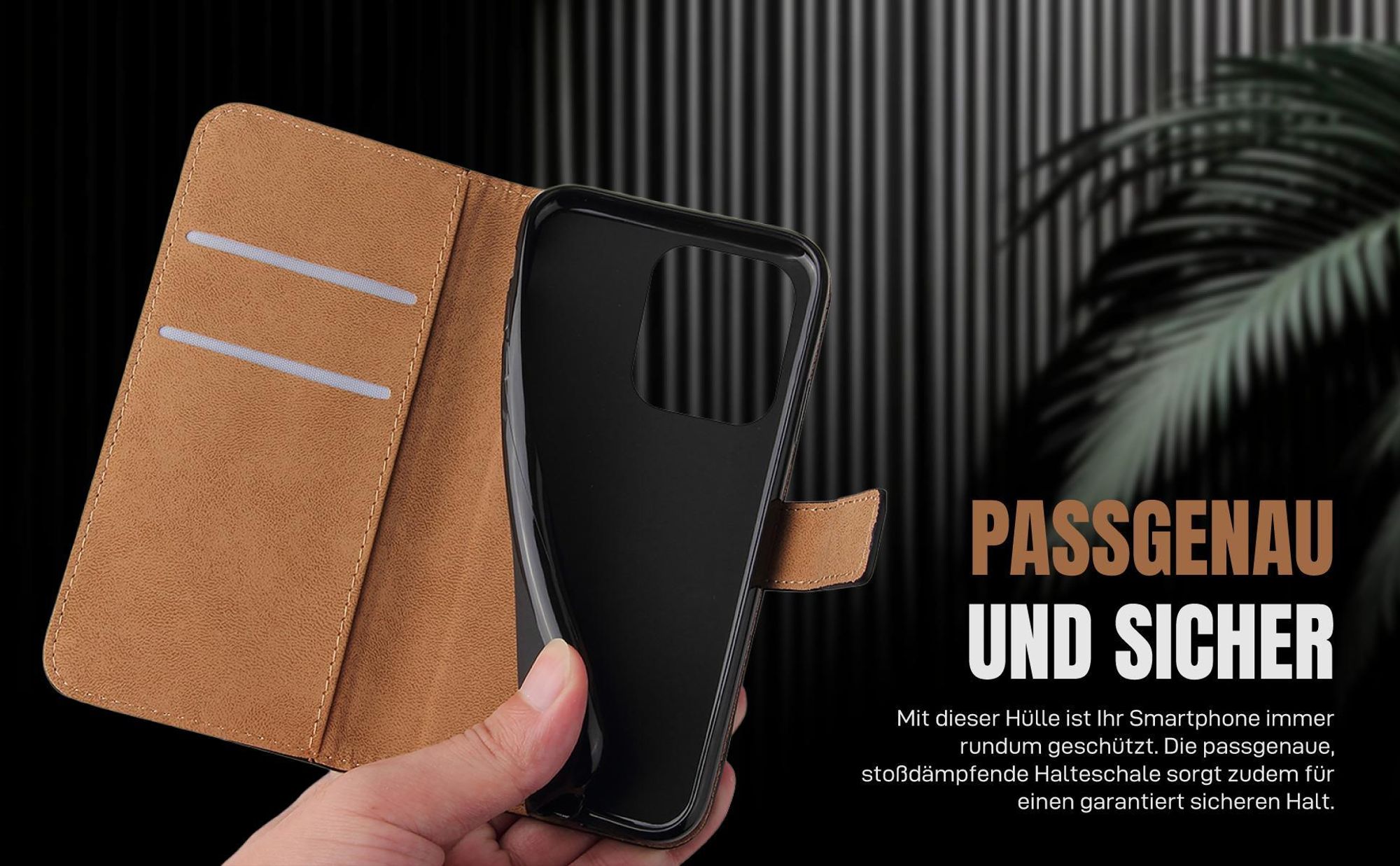 Klapphülle für Xiaomi Redmi 15C mit präziser Passform
