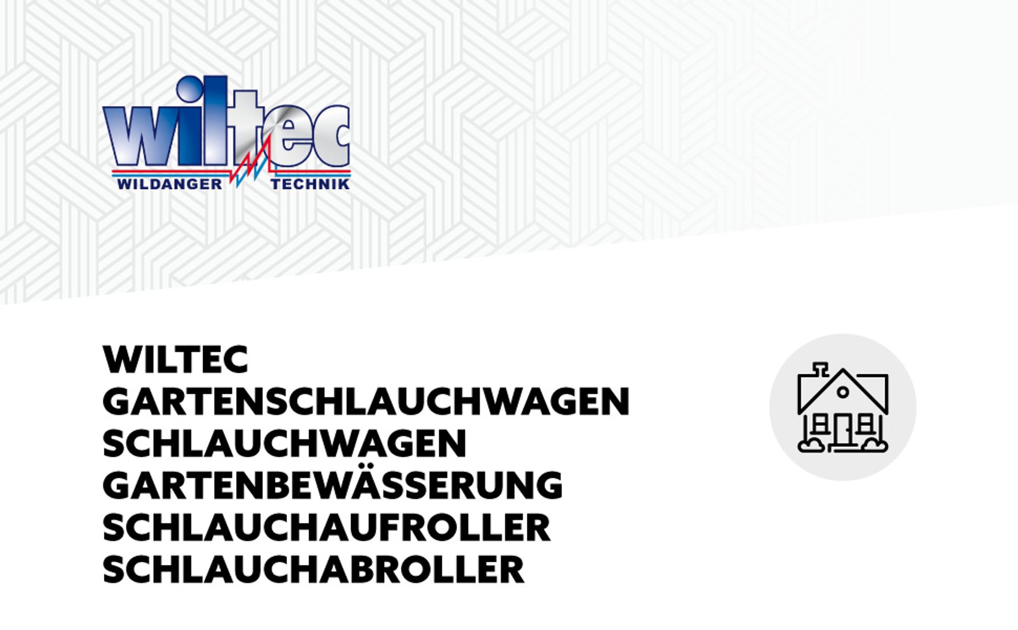 Wiltec Schlauchwagen ohne Schlauch, Schlauchaufroller für 3/4" (19 mm) Gartenschlauch bis 70 m, mit Reifen Ø 25cm Gartenschlauchwagen, Gartenschlauchtrommel