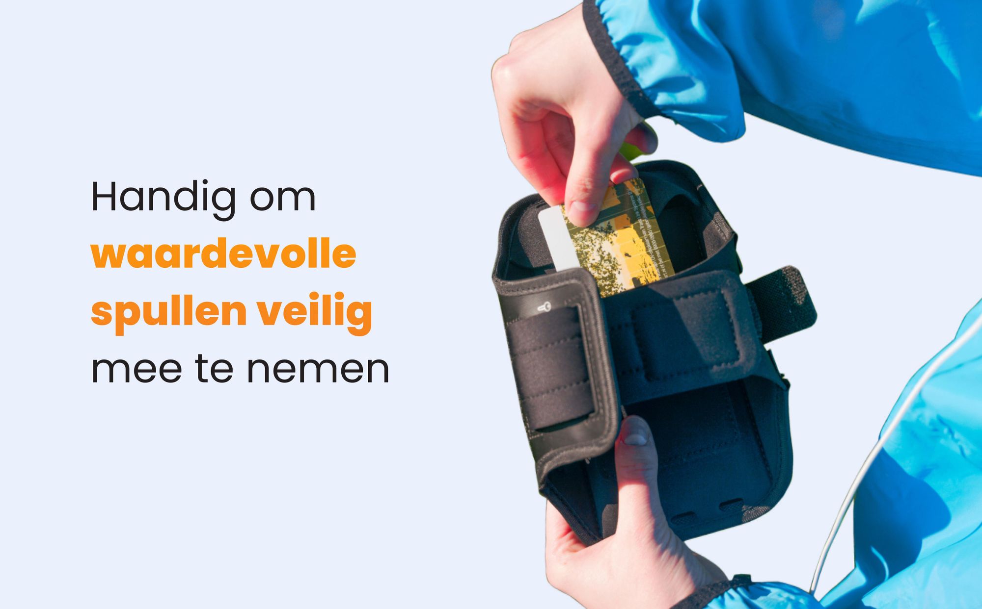 R2B Hardloop Telefoonhouder tot 7 inch – Waterdichte Sportarmband