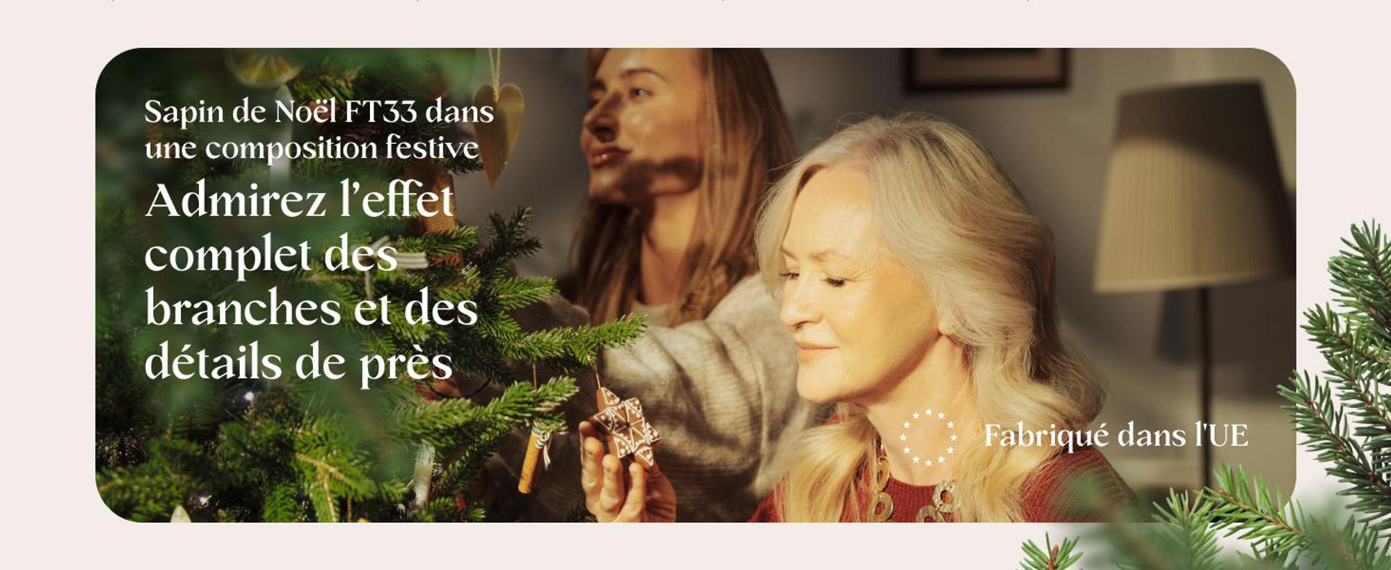 FairyTrees Sapin de Noël Artificiel 180 cm | Arbre de Noël avec Support en Bois | Sapin des Alpes éléments moulés par Injection