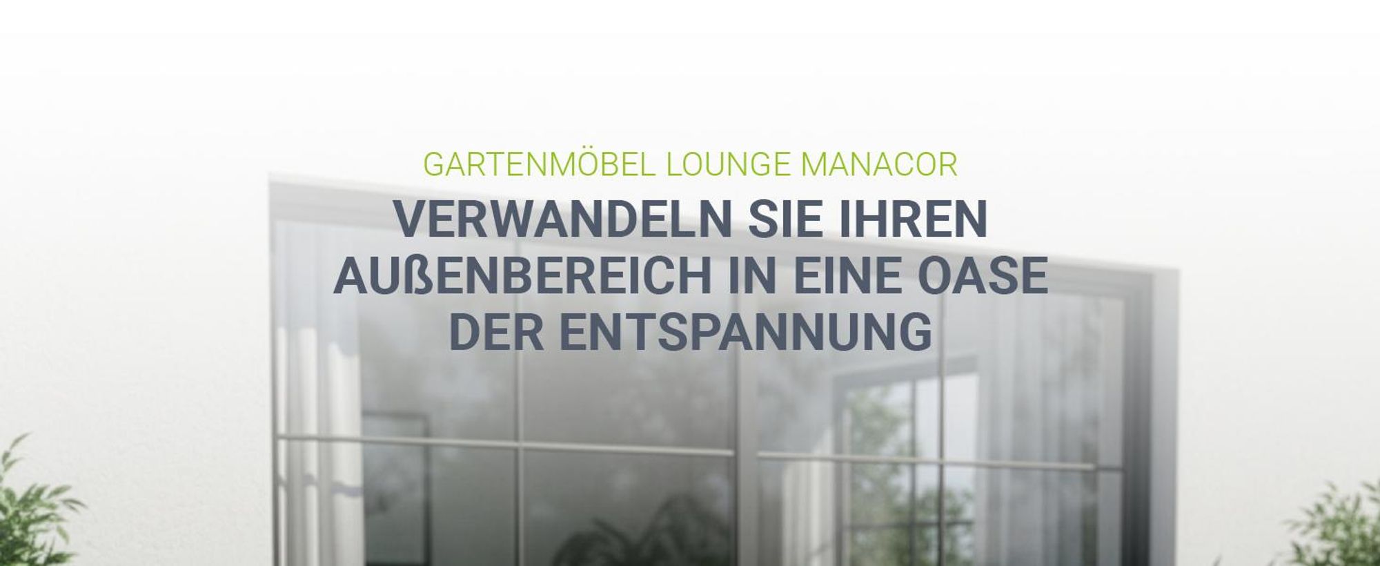 Juskys Polyrattan Lounge Manacor in Schwarz und Creme