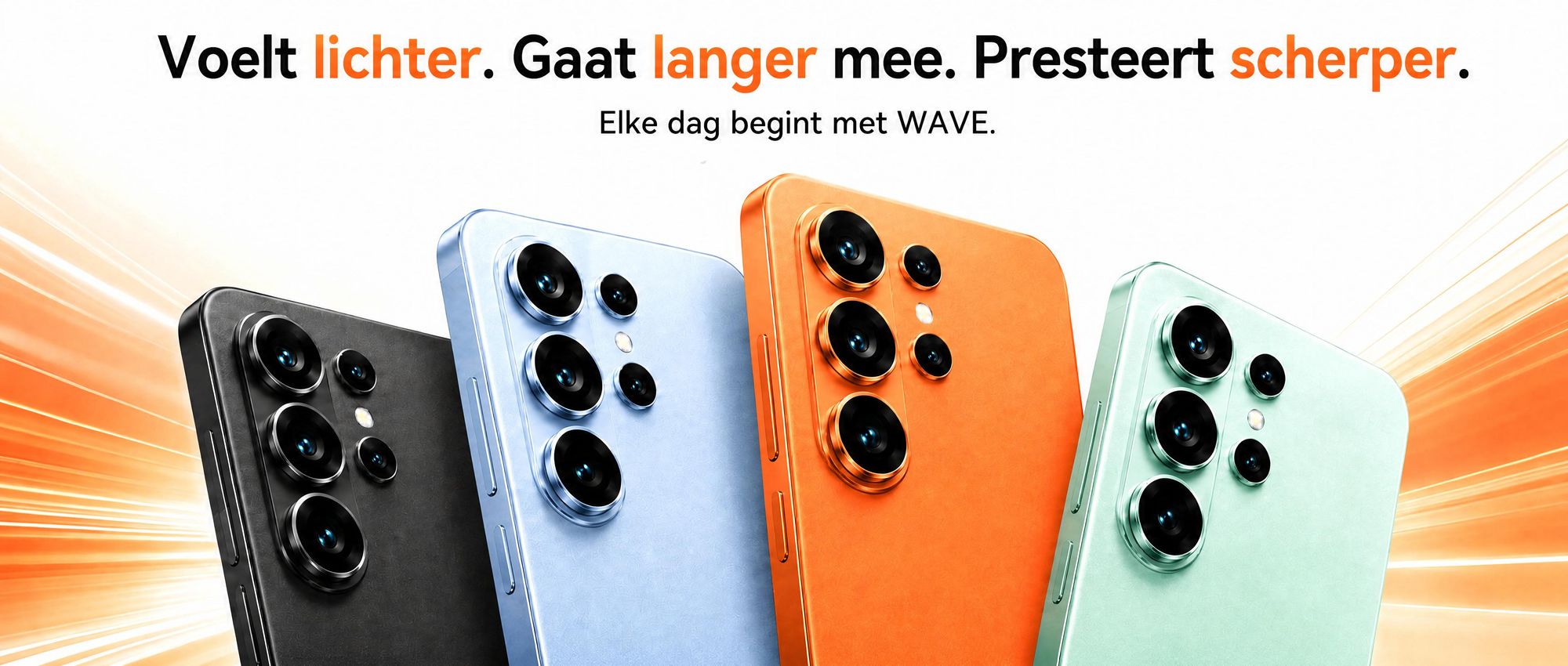 Blackview Wave 10C smartphone, zonder abonnement, Android 16, 6,88 inch, 120Hz, 1080p, Dual SIM, gezichtsherkenning, 5000 mAh, Gemini AI, DokeOS 5.0, 1080p, 4G