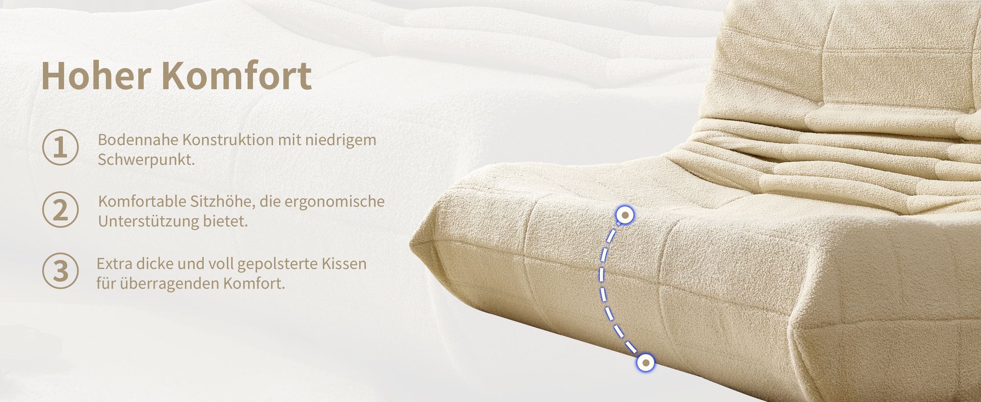 Klassische Sessel, Schlafsofas, sitzkissen boden, Lazy Sofa, Bean bag, für Schlafzimmer, Sitzsack