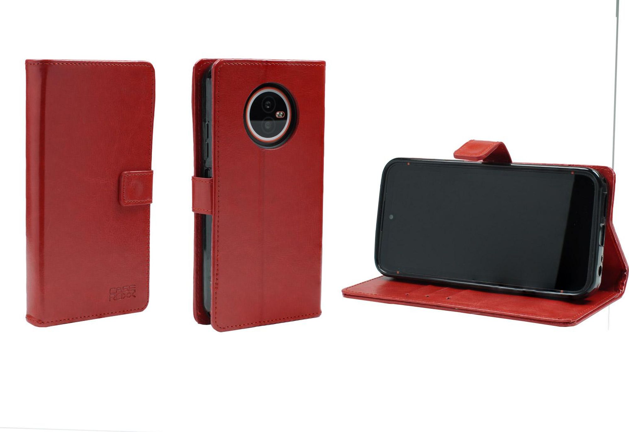 caseroxx Handy Hülle Tasche kompatibel mit Gigaset GX4 / GX4 Pro Bookstyle-Case Wallet Case Bild 1
