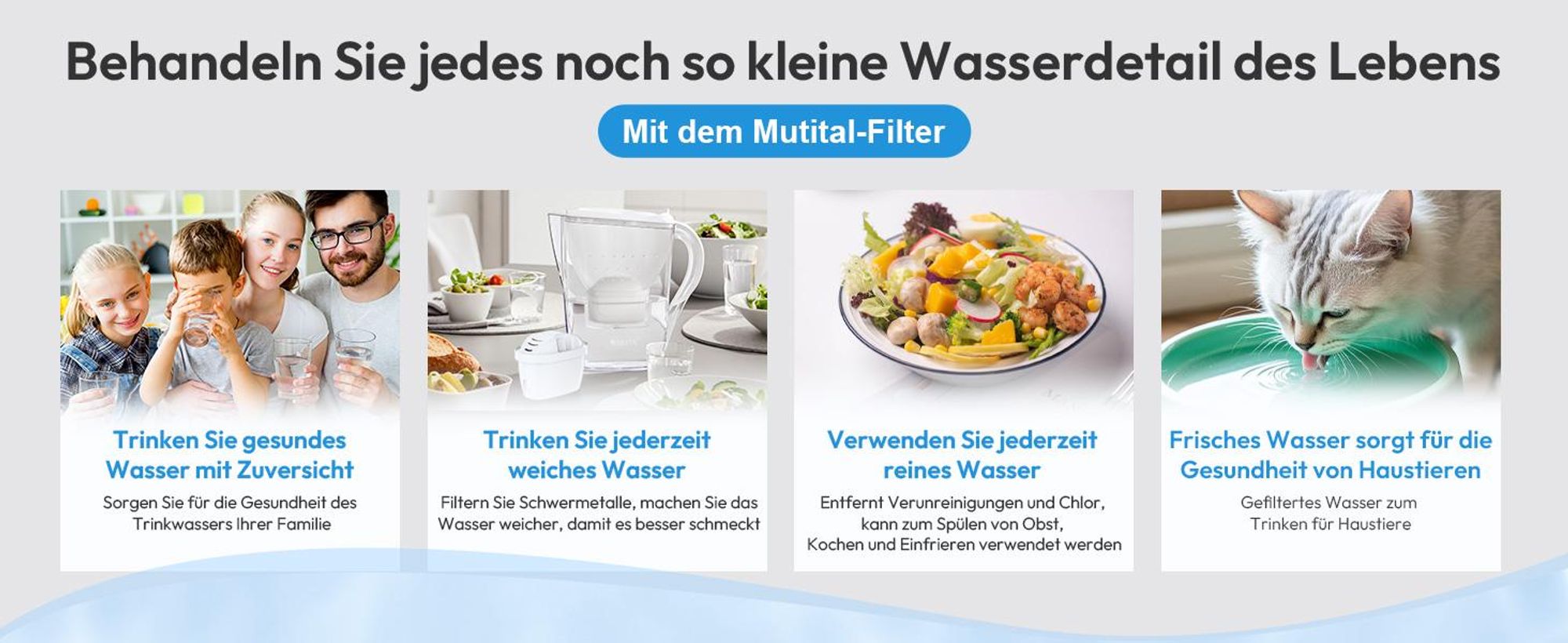 12er Pack Water Filter Cartridges, Replacement for Brita Maxtra+ Pitcher, Brita Universal Filter Cartridge,  Kompatibel mit Brita Maxtra Pro All-in-1