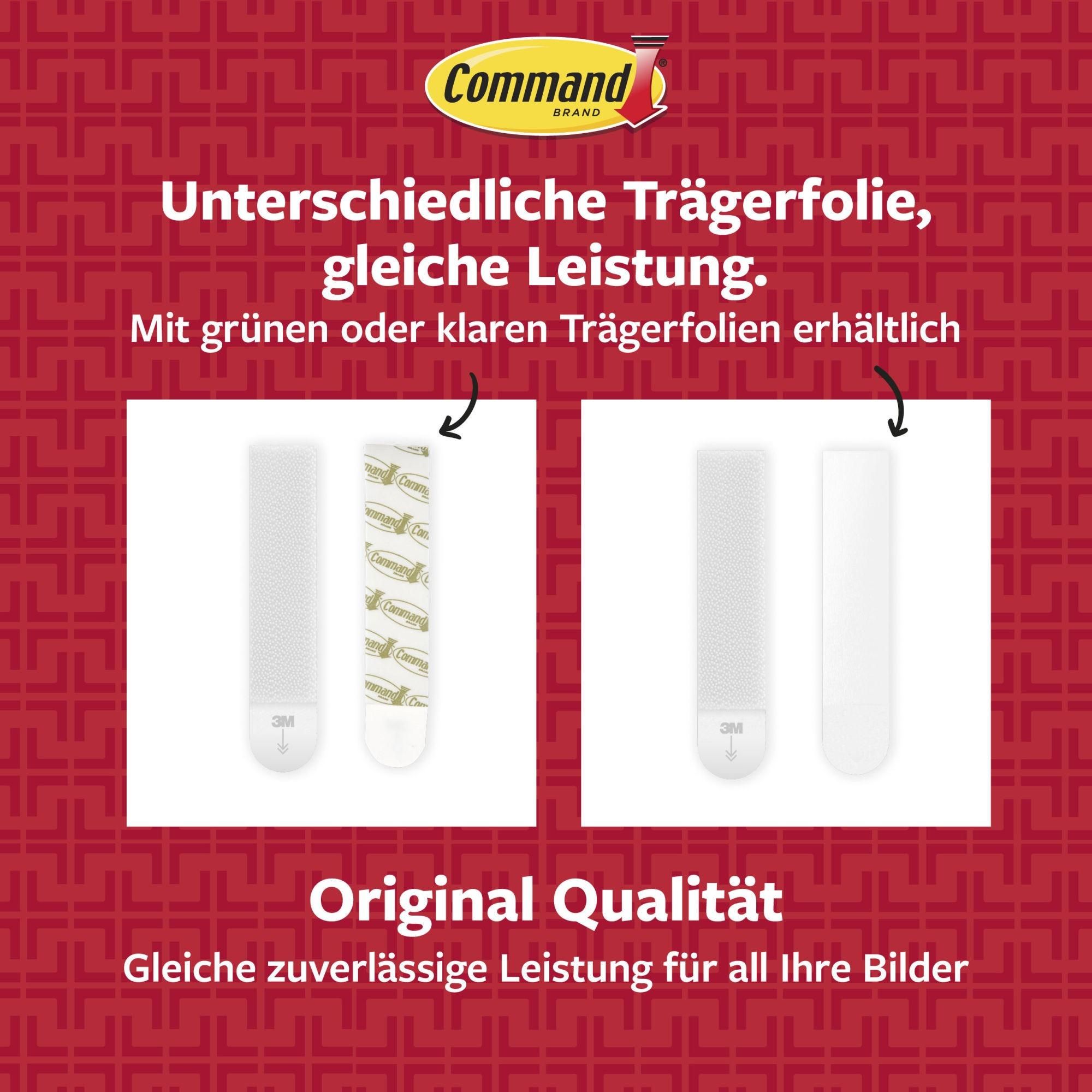 Command Bilder-Montage-Strips XL, weiß, 14 Paare, bis 7 kg