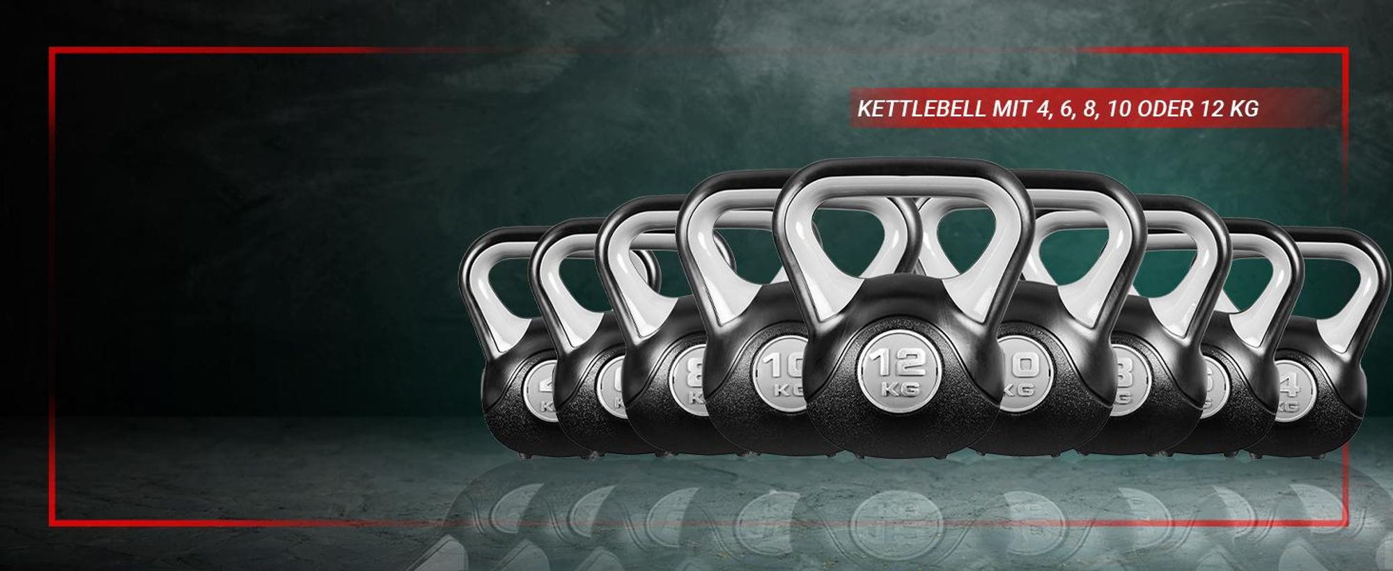 Miweba Sports Kettlebell KB200 | Kugelhantel - Ergonomischer Griff Anti-Rutsch - Hartgummifüße - Ganzkörper - Workout - Kugelgewicht - Hantel (4,0 kg)