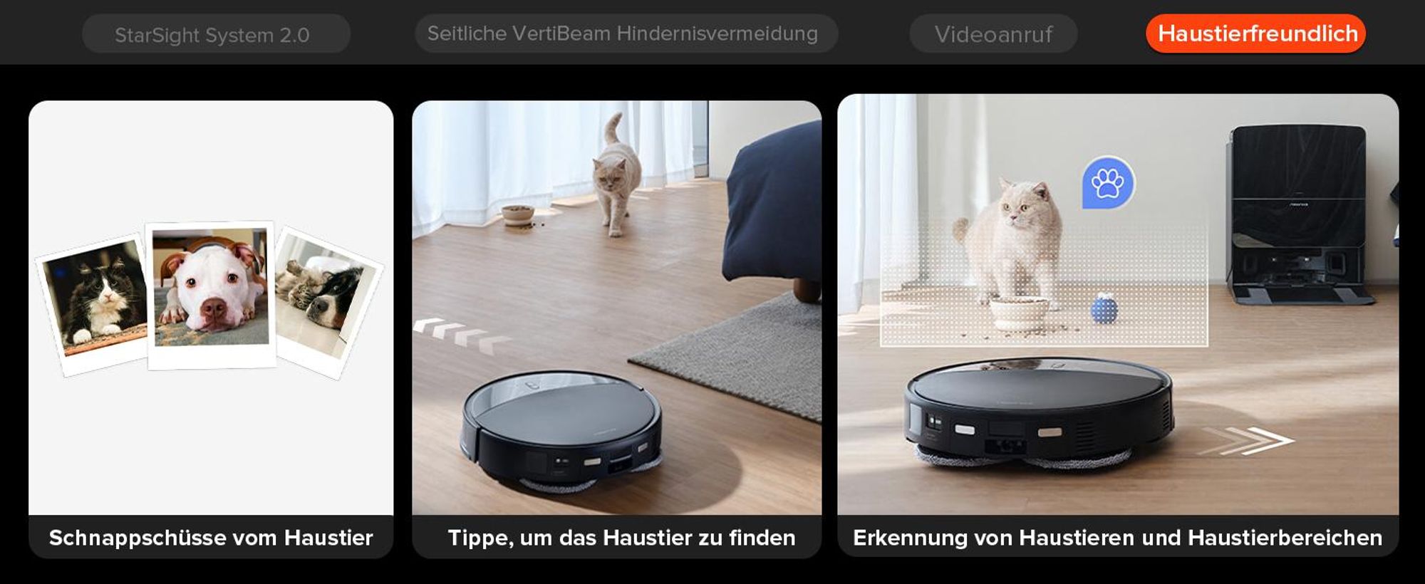 Roborock Saros 10R Set Staubsauger Roboter mit Wischfunktion, 22,000 Pa, Automatische Mop-Entfernung, 7,98cm Ultra-Slim Design, StarSight System 2.0