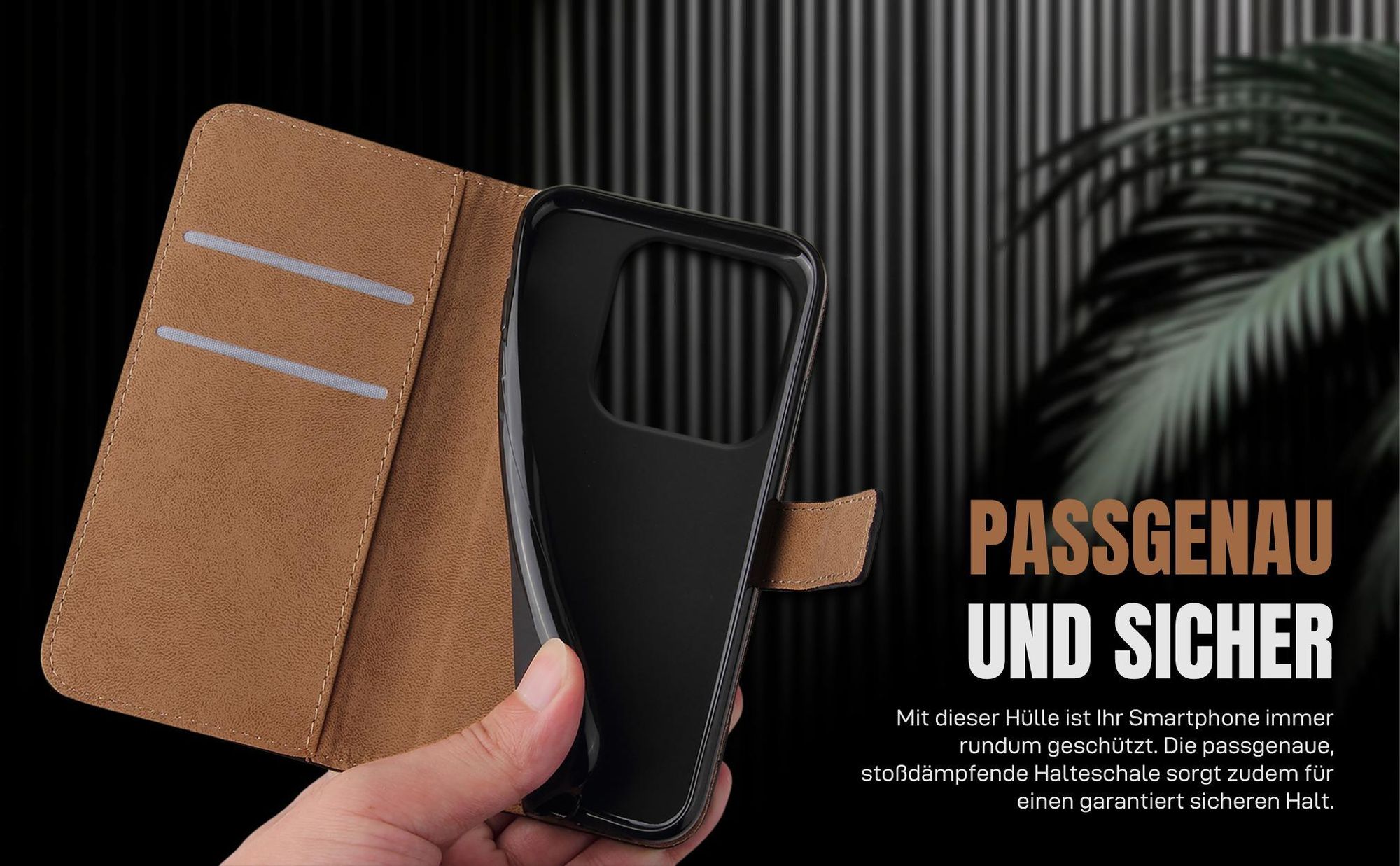 Klapphülle für Xiaomi 17 mit präziser Passform