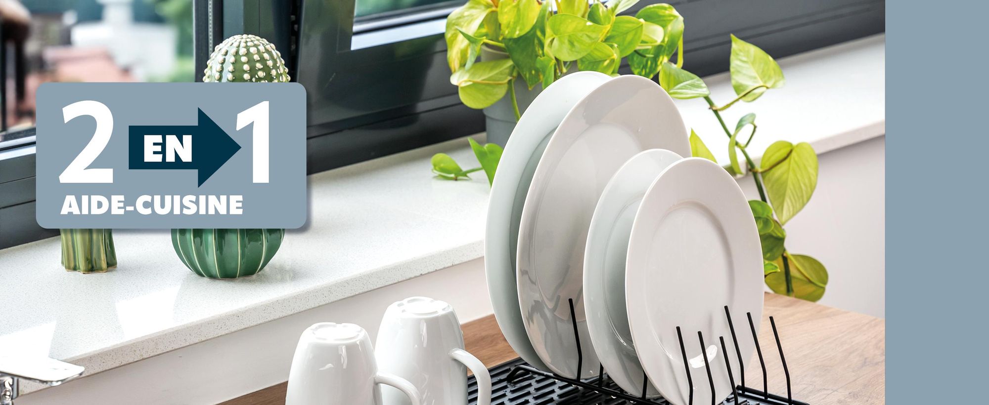 egouttoir a assiettes pour la cuisine