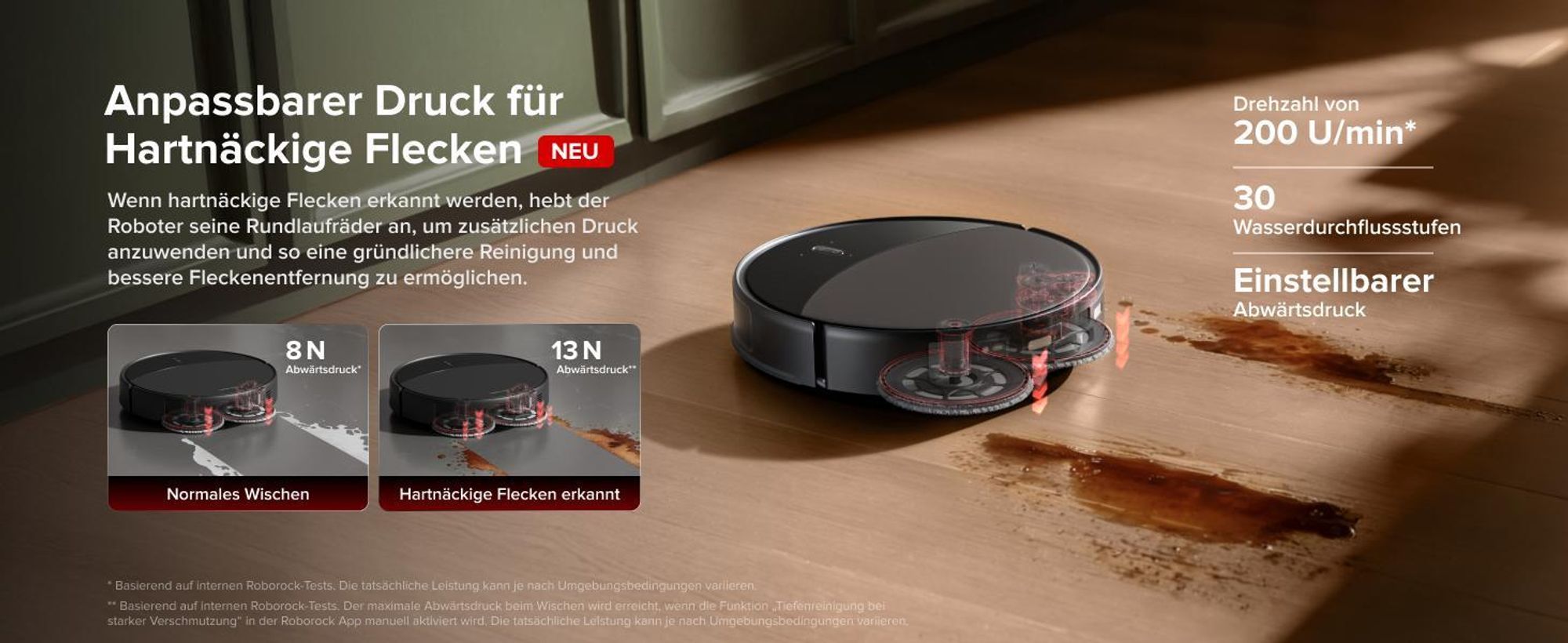 Roborock Saros 20 Set Saugroboter mit Wischfunktion, 36,000 Pa(Upgrade von Saros 10R), AdaptiLift Chassis 3.0, 100 °C Heißwasser-Moppwäsche