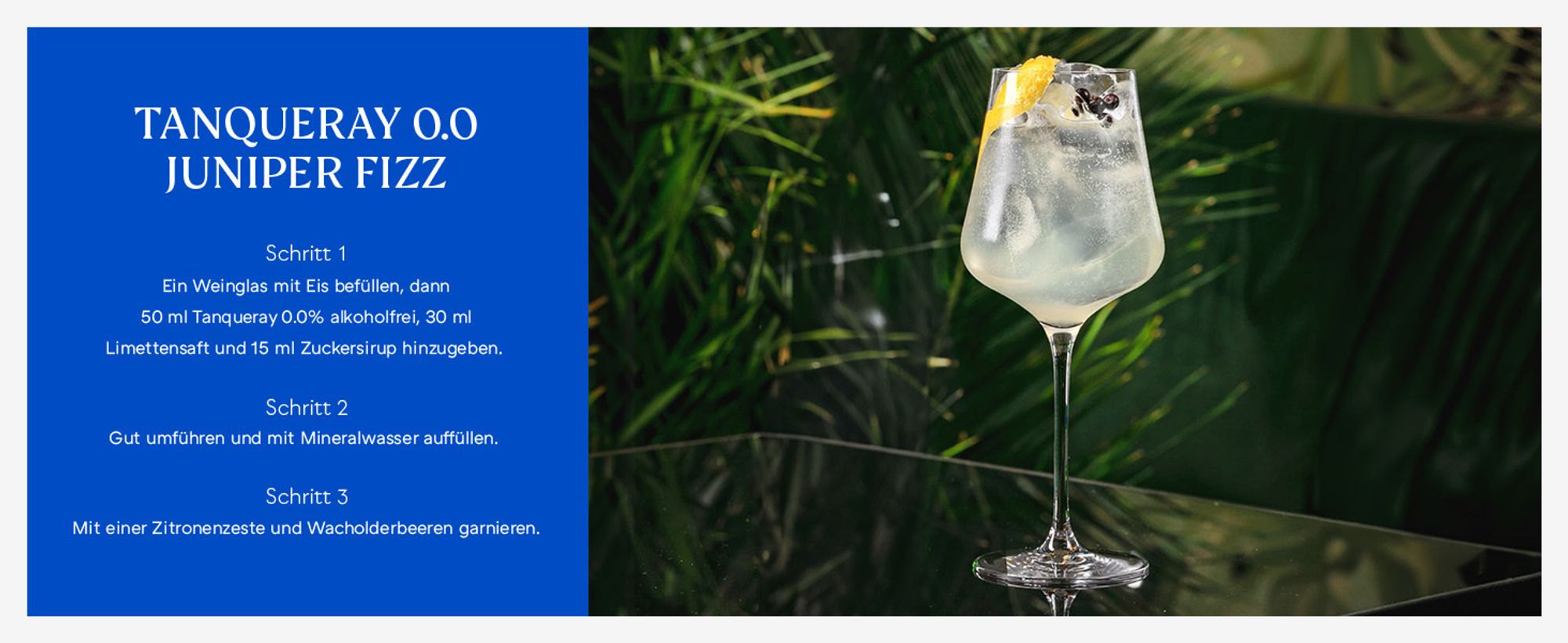 Tanqueray 0,0%, alkoholfreie, zuckerfreie Gin-Alternative, 700ml Einzelflasche