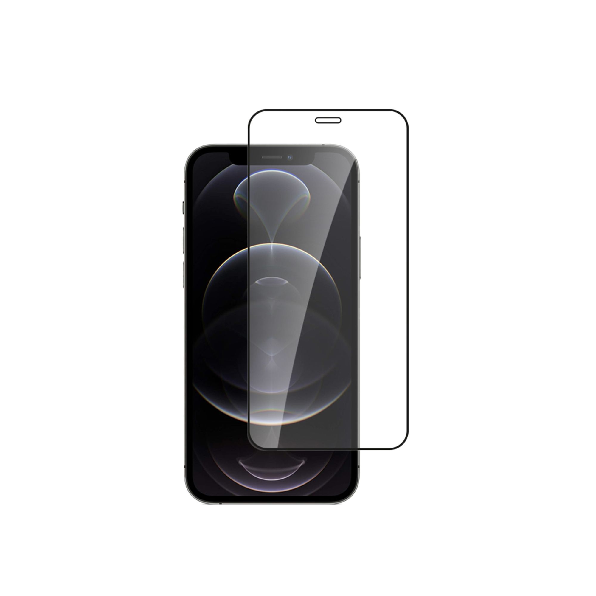 alkaya. iPhone 12/12 Pro Displayschutzglas, Panzerglas, Schutzfolie - Transparent