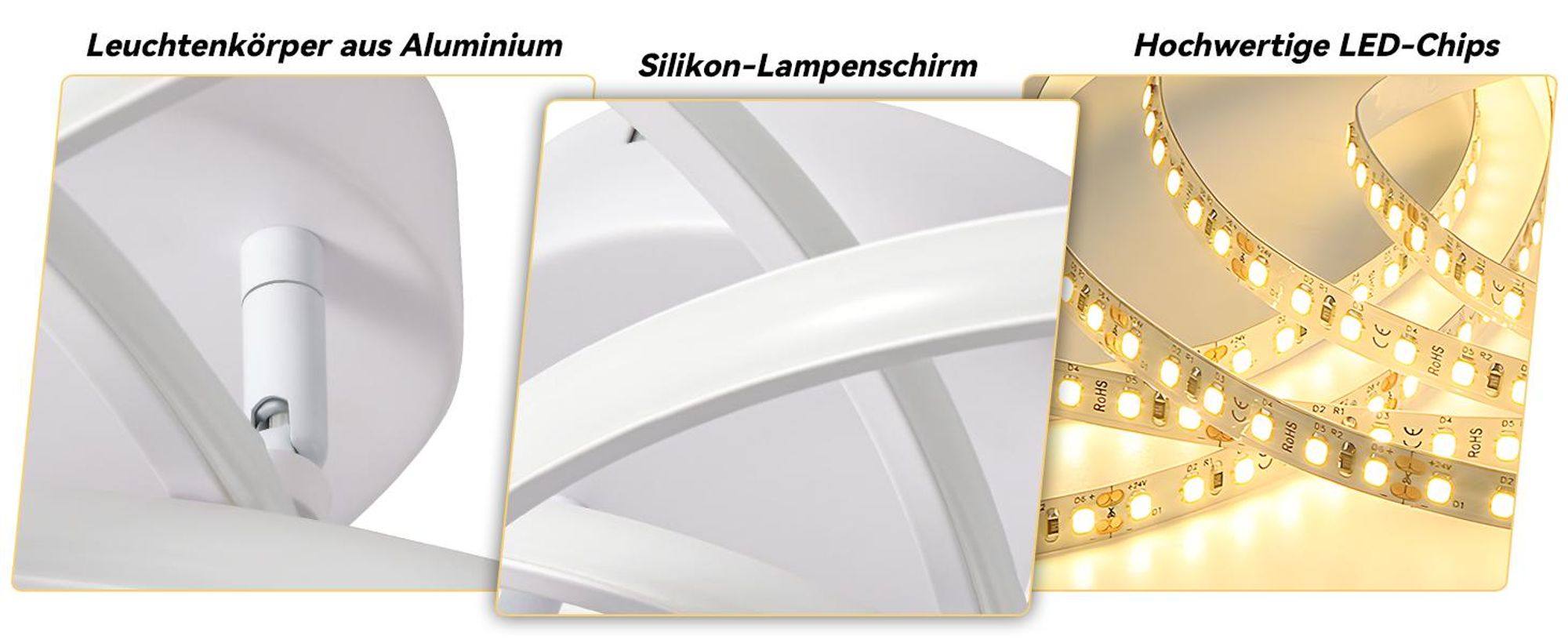 ZMH Plafonnier LED Chambre à coucher 46W Lampe de chambre à coucher Dimmable avec télécommande Moderne Fleur à quatre pétales Design Lampe de couloir Blanc Salon Lampes de plafond pour bureau Chambre d'enfant Couloir