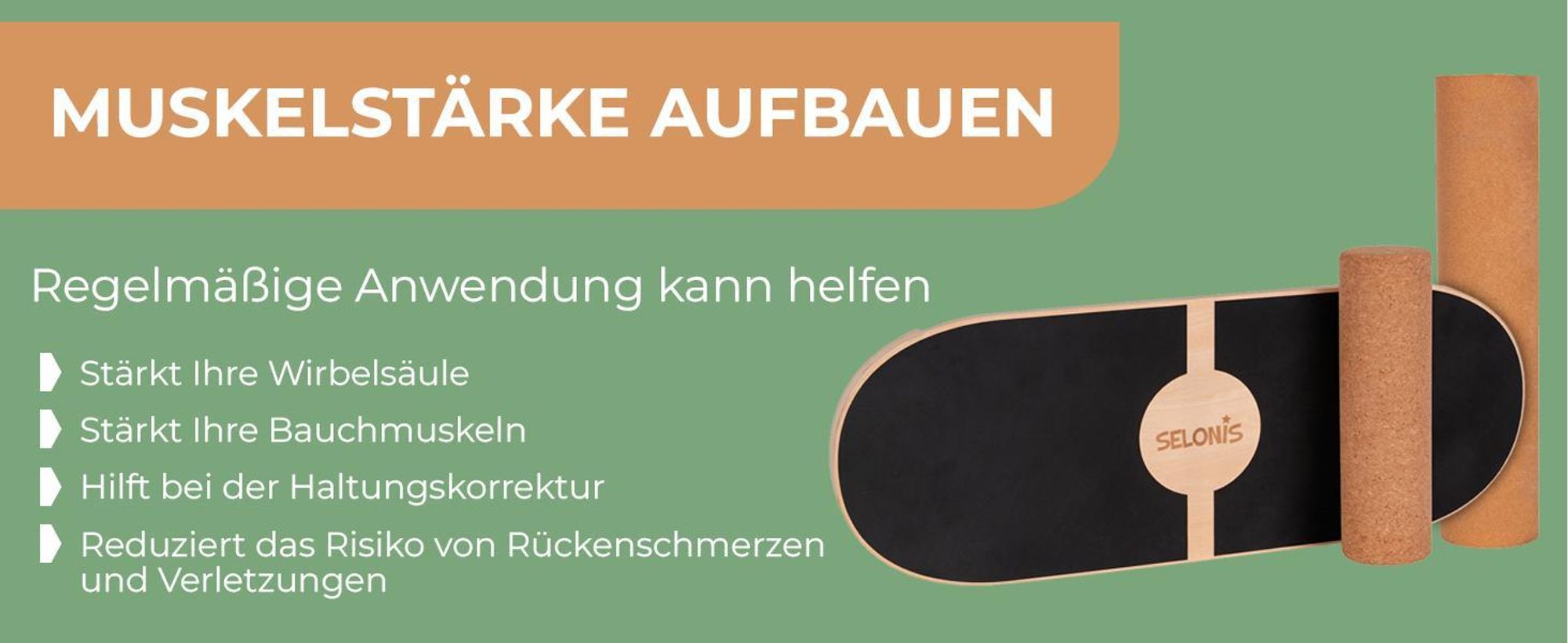 Selonis Balance Board Aus Holz Koordinationstraining Balancebrett Physiotherapie Skateboard Surfbrett Fitness Crossfit Yoga Mit Matte Für Erwachsene Und Kinder