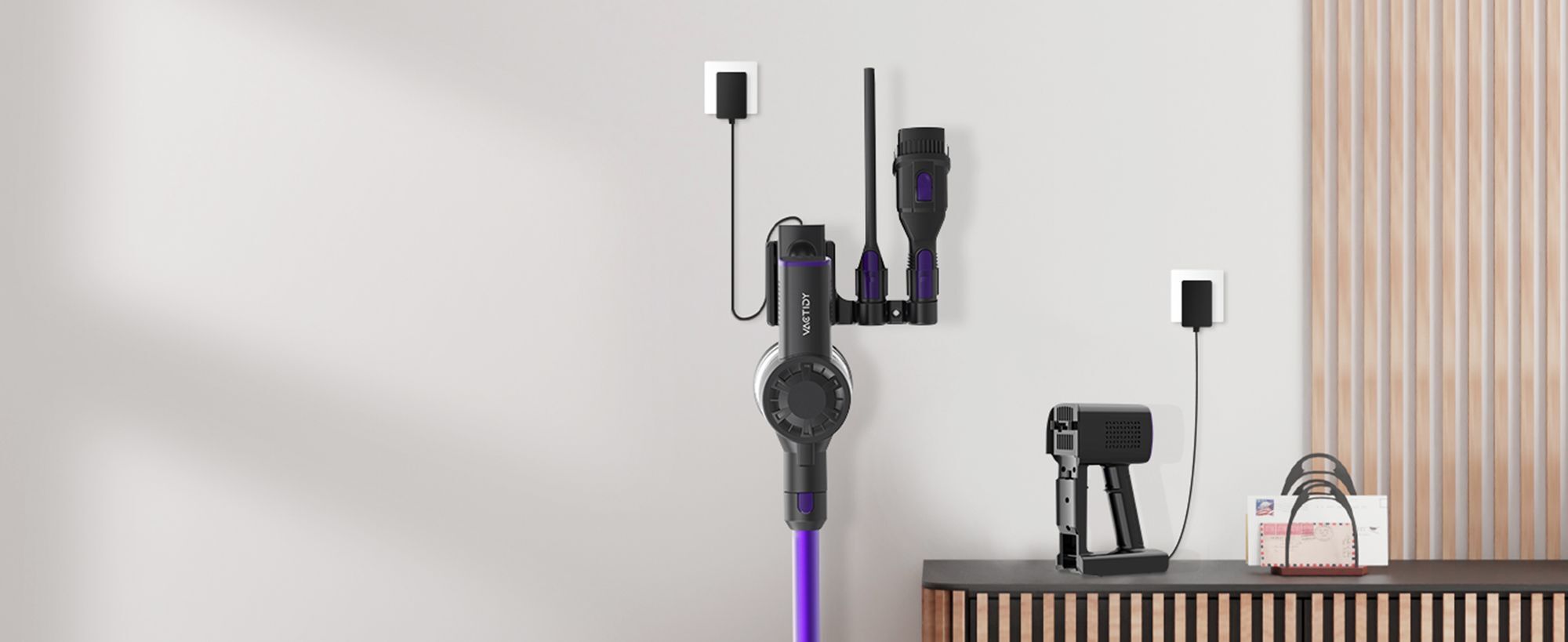 Bezprzewodowy odkurzacz Vactidy V8 Pro 35000 Pa, odkurzacz akumulatorowy 8 w 1, 45-minutowy samostojący odkurzacz ręczny do dywanów, sierści zwierząt, drewna i twardych podłóg