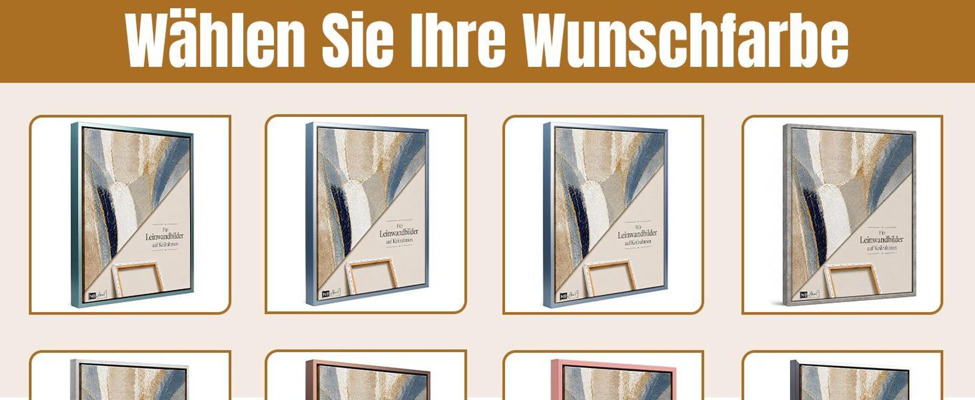 Monframe Schattenfugenrahmen für Leinwandbilder & Canvas 30x40 cm - Schwarz glanz - für Keilrahmen bis 22 mm Stärke - ohne Glas und Rückwand