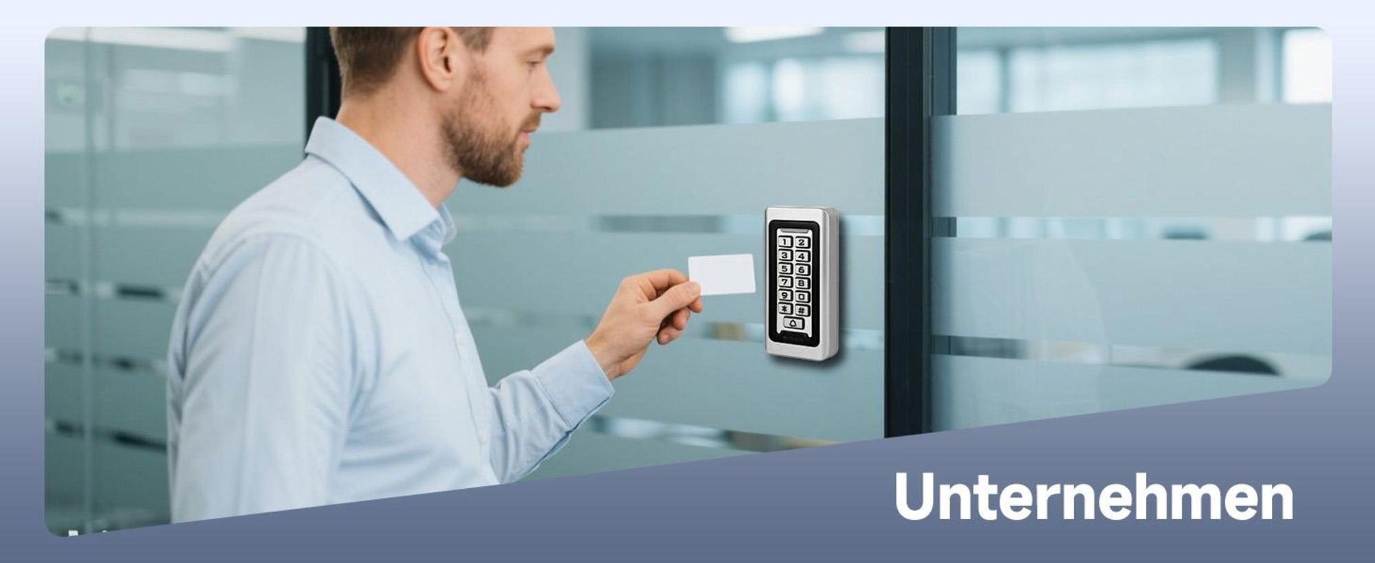Retekess T-AC03 Codeschloss Türschloss, Codeschloss Garagentor, Wasserdichte RFID IP68, Codetaster  Garagentor, für Fabrik Warehouse Wohngebäude Bank