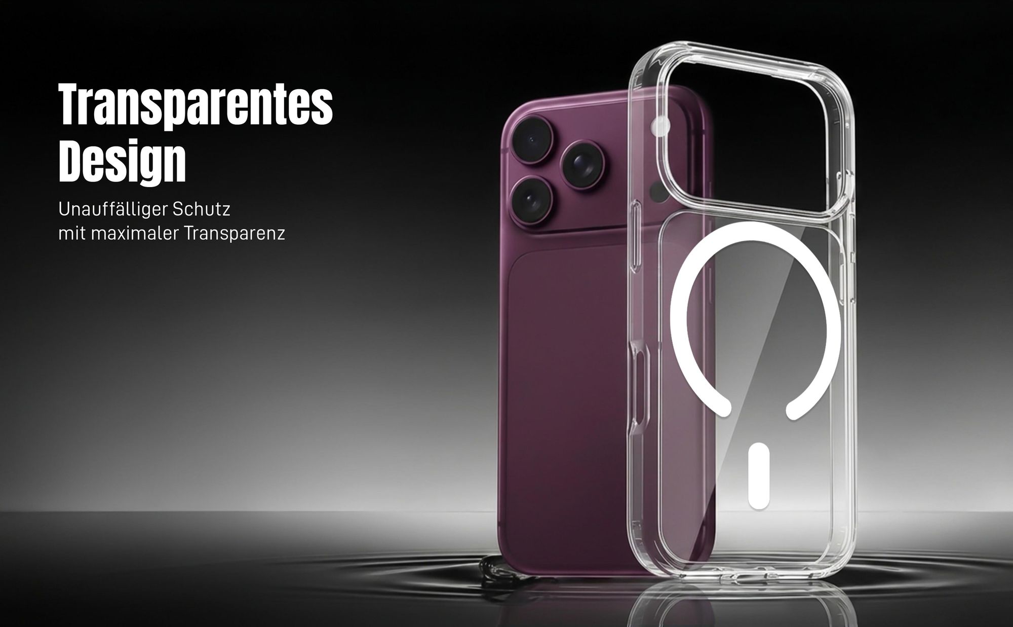 Transparentes Smartphone Cover für unauffälligen Schutz für Apple iPhone 18 Pro Max