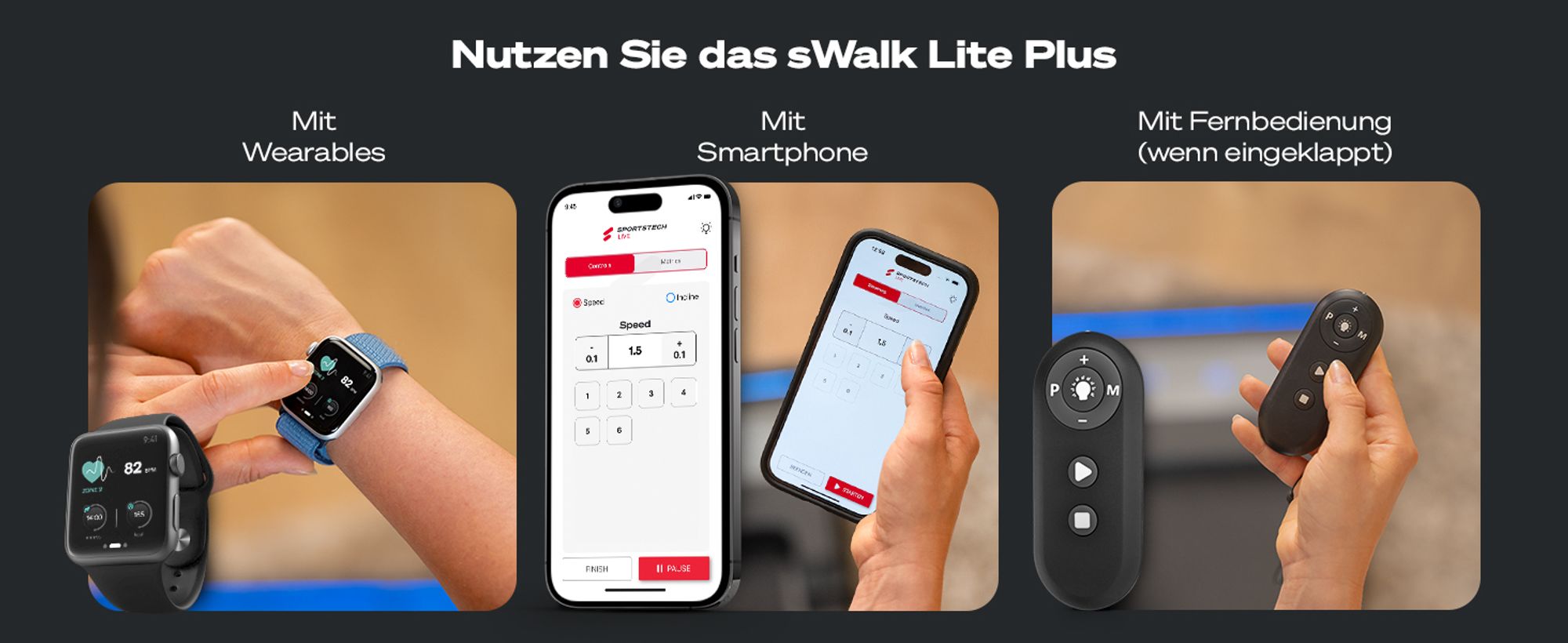 sWalk Lite Plus Laufband