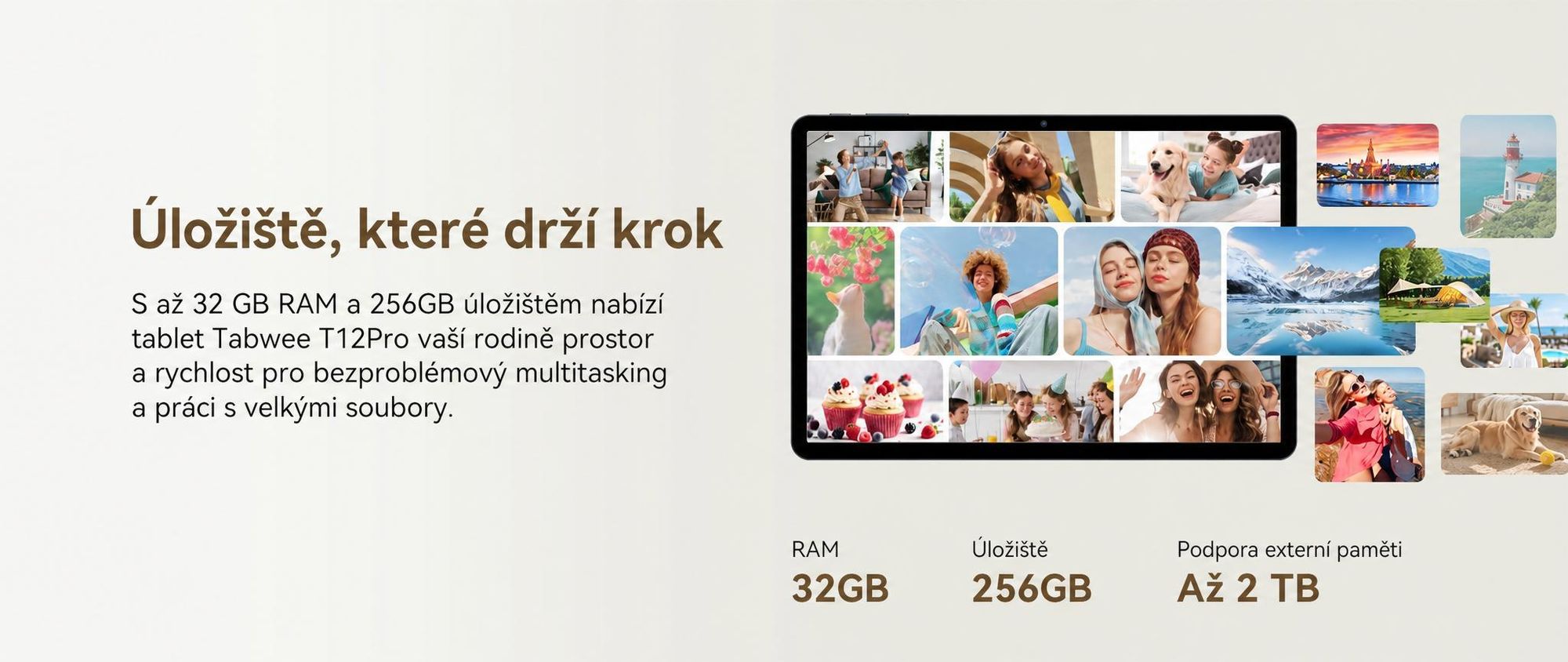 Tablet KOBONA T12Pro 11,5" s displejem BOE 2,8K, Android 16, Helio G100, 32+256 GB, 8000 mAh, duální 4G SIM, Face ID, 13 MP, včetně klávesnice, myši, stylusu a pouzdra