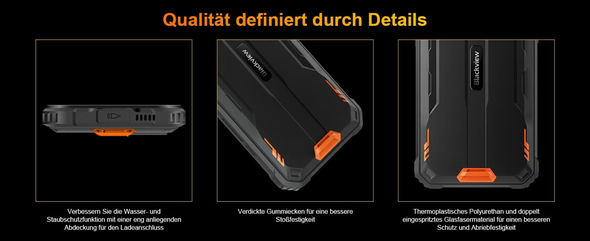 Blackview BV5300 Plus NFC Outdoor Smartphone Ohne Vertrag,  6,1 Zoll, 16GB+128GB, Helio Octa-Core, 6580mAh, Dual Nano-SIM, DokeOS 4.0