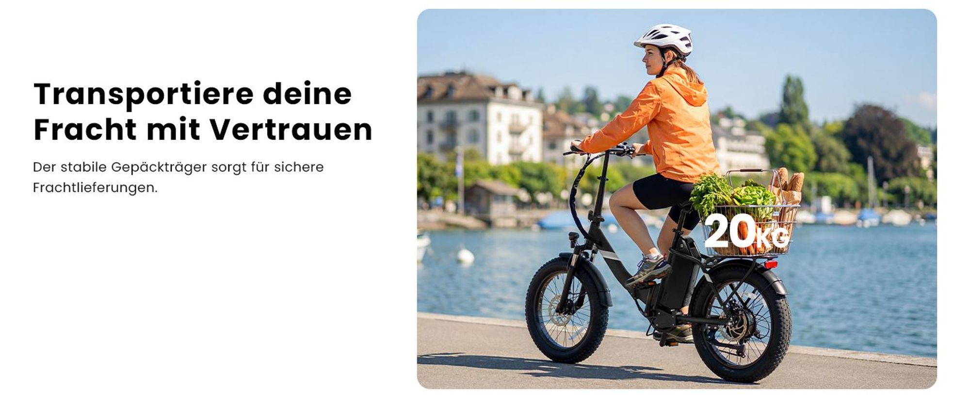 Touroll S3 Faltbares E-Bike 20×3.0 Zoll Fatbike, 65 km Reichweite, 450W Peak, Shimano 7-Gang