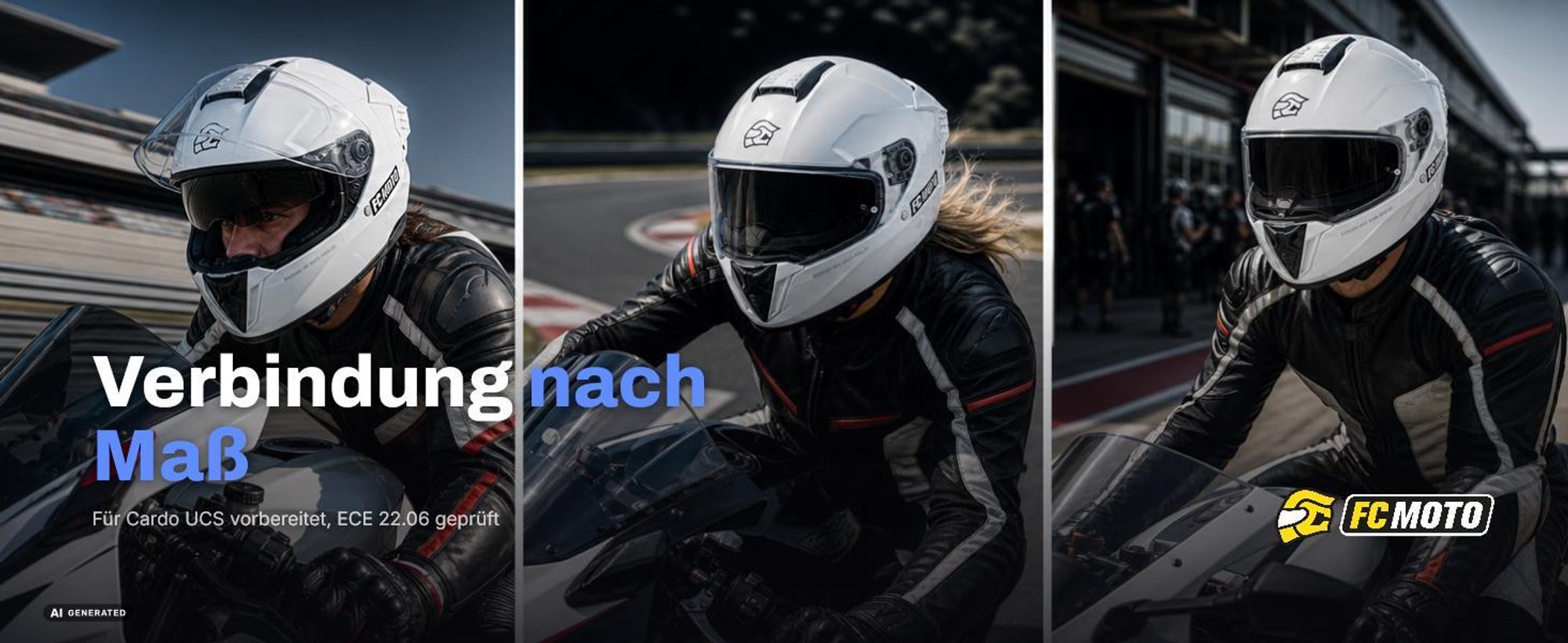 FC-Moto Hawk EVO Solid Helm, schwarz matt, S