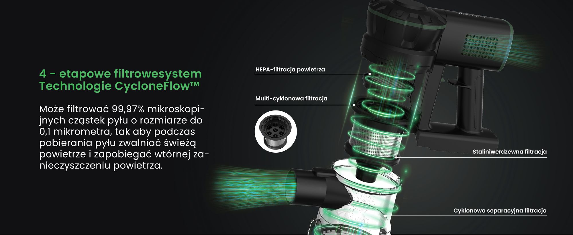 Bezprzewodowy odkurzacz Vactidy V9 Pro 40000 Pa, odkurzacz akumulatorowy 8 w 1, ręczny odkurzacz samostojący 45 min, odkurzacz do dywanów dla osób cierpiących na alergie i sierść zwierząt domowych