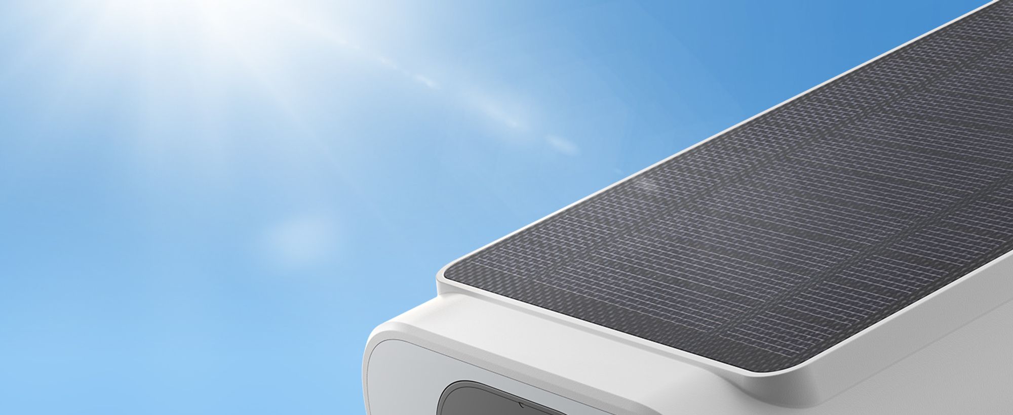 ieGeek 2K Überwachungskamera Aussen Akku, 2.4Ghz überwachungskamera Aussen Solar mit Built-In Solarpanel,Farbnachtsicht, PIR-Bewegungserkennung, Alexa