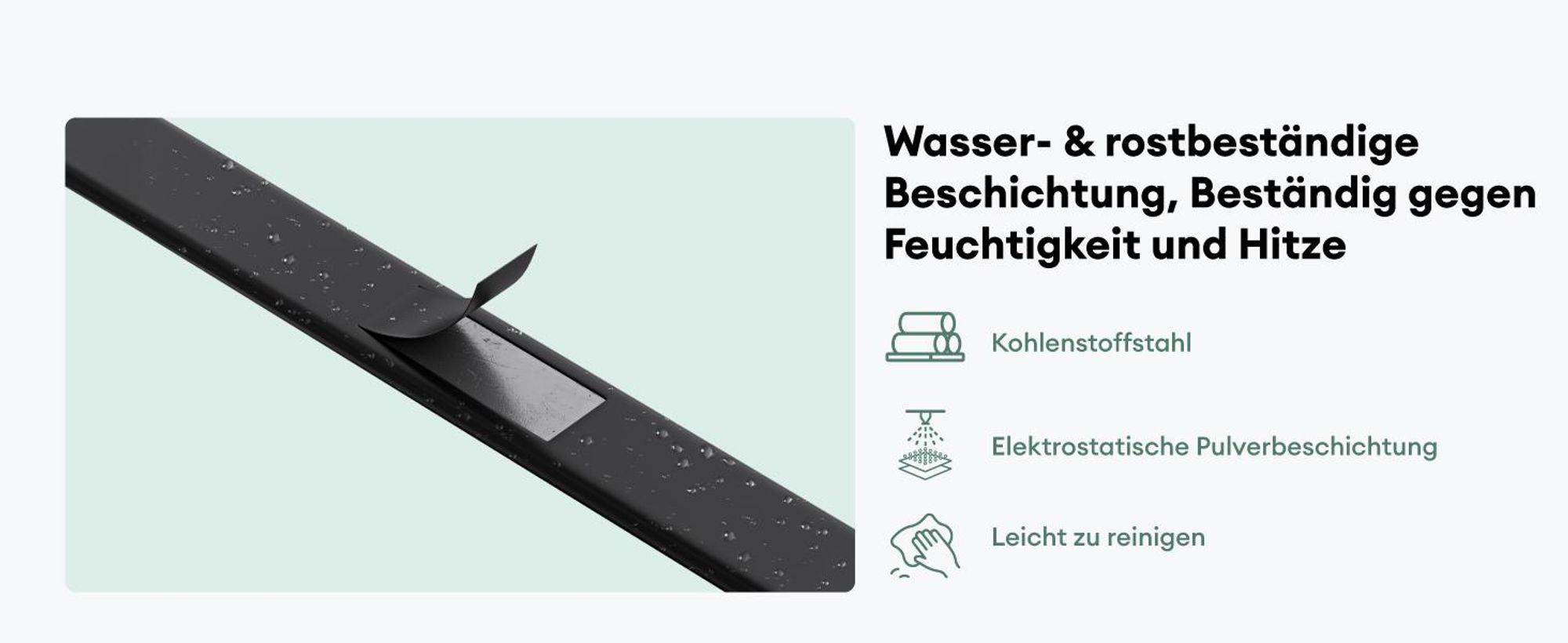 Mai & Mai Toilettenpapierhalter stehend mit Ablage Klorollenhalter Klopapierhalter freistehend WC Rollenhalter Toilettenständer Matt schwarz Reglo-04
