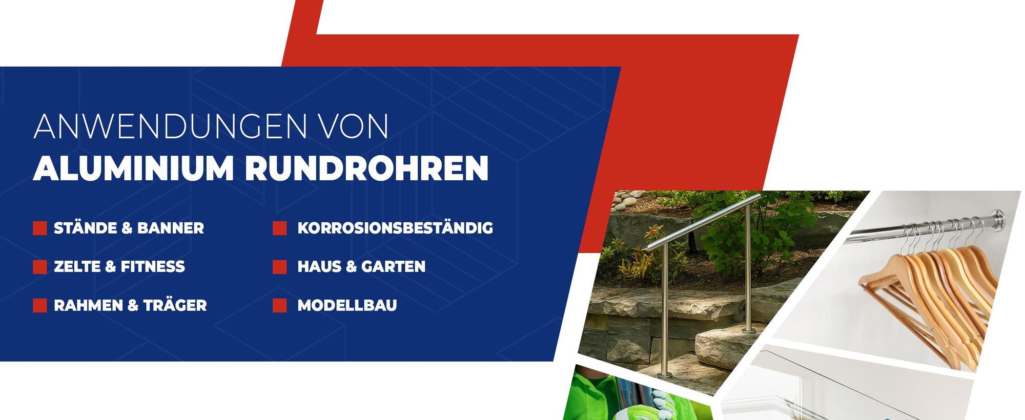 GalIndustrial, Aluminium, Alu Profil, Rundrohr, Profil, Aluminiumrohr