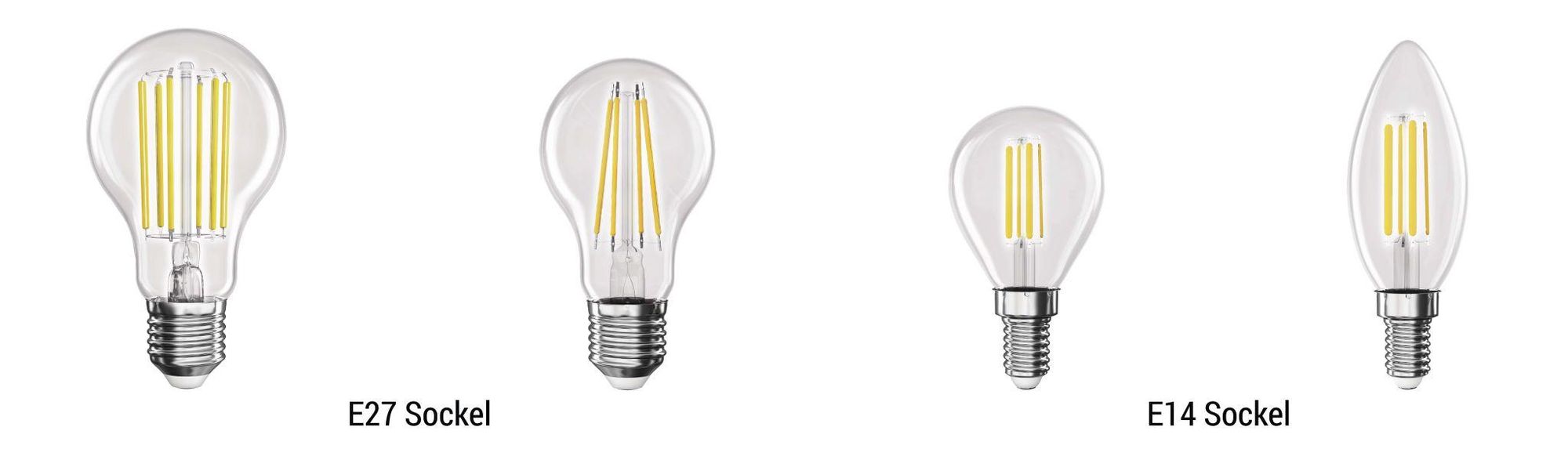 EMOS LED Lampe Edison A60, 5W Ersatz für 75W Glühbirne, A Klasse Vintage-Birne mit E27 Sockel, Helligkeit 1060 lm, Neutralweiß 4000 K