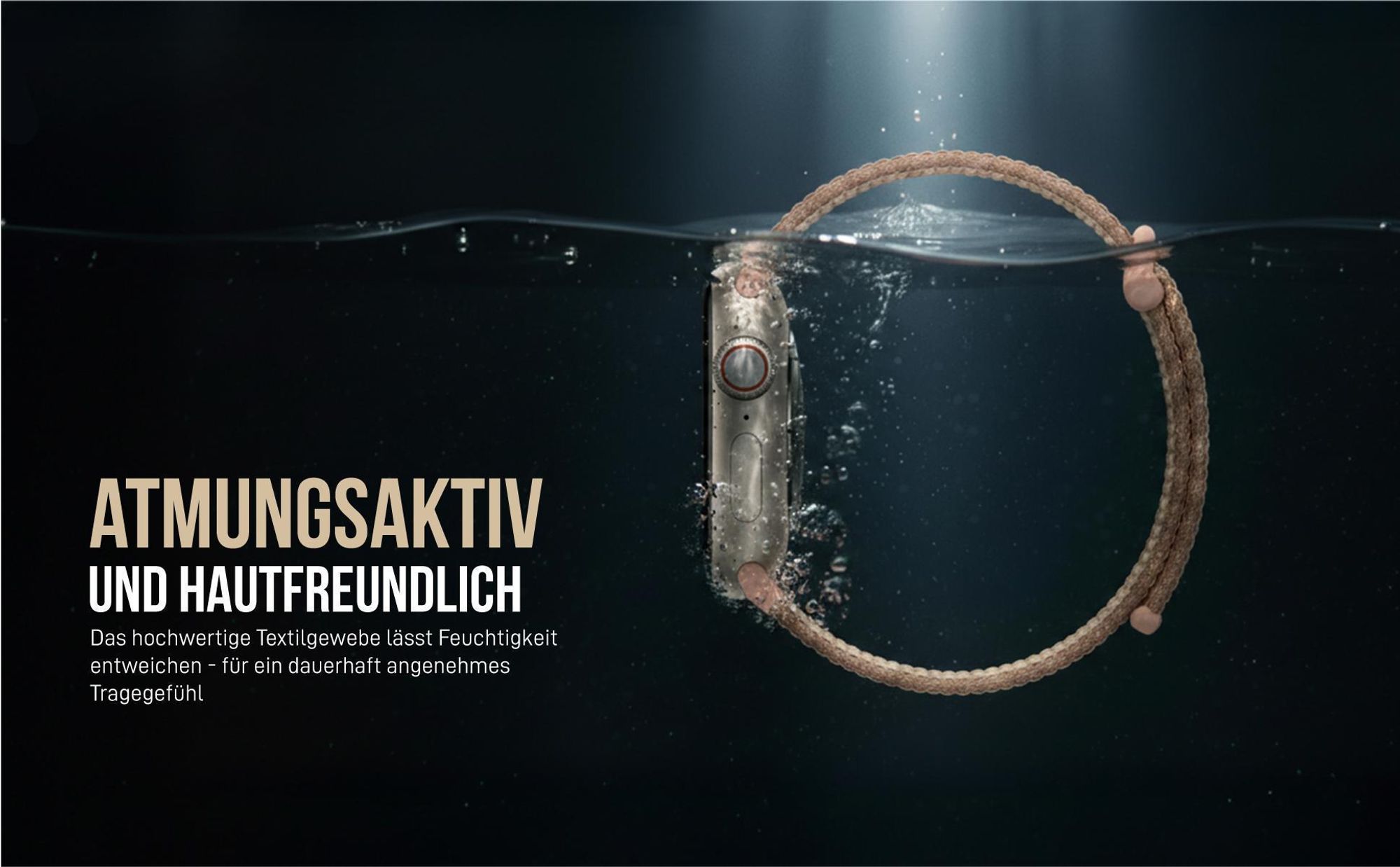 Atmungsaktives Smartwatch Band für Apple Watch Series 1 42mm