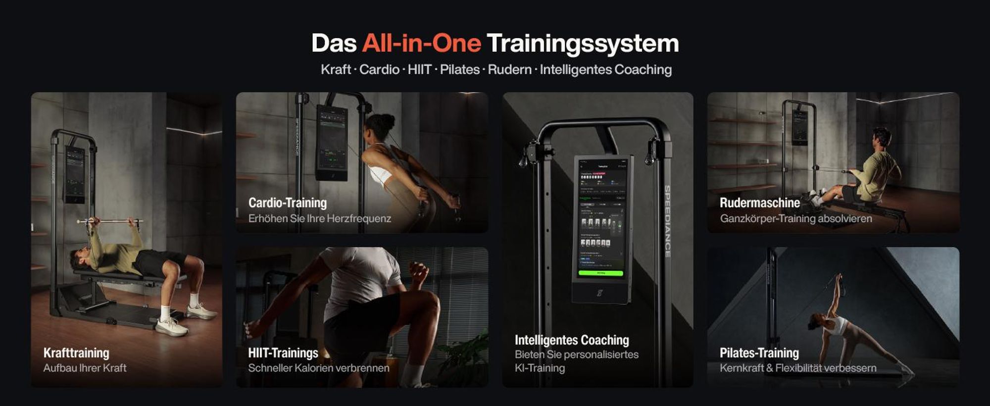 Speediance Gym Monster 2｜Das ultimative KI-Heimstudio. All-in-One mit Smith-Funktion & digitalem Gewicht｜Family Plus