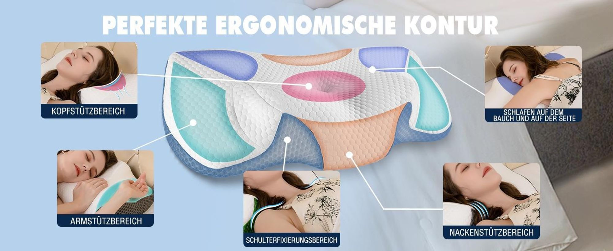 Kühler Bezug für angenehmen Schlaf
