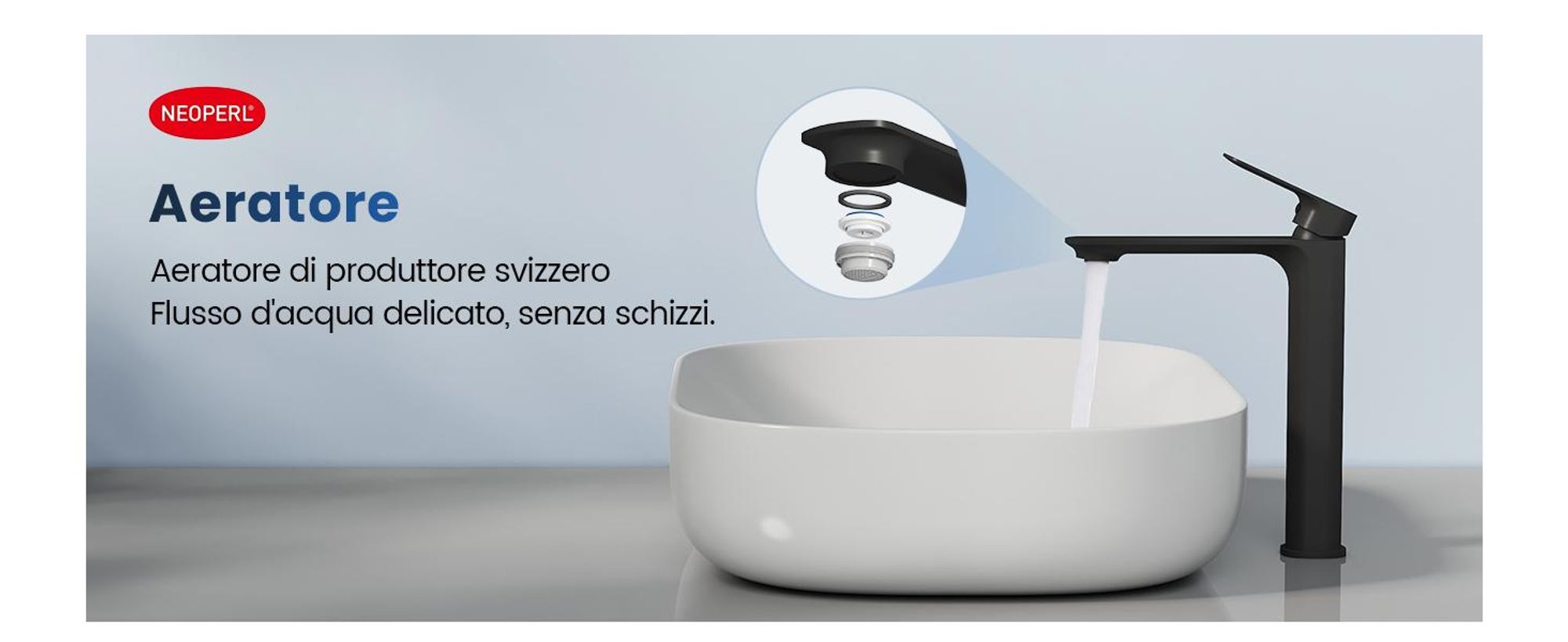 EMKE Rubinetto per lavabo Rubinetto per lavandino Rubinetto per bagno Miscelatore monocomando Rubinetto per bagno in ottone 269 x 215 x 49 mm Nero opaco