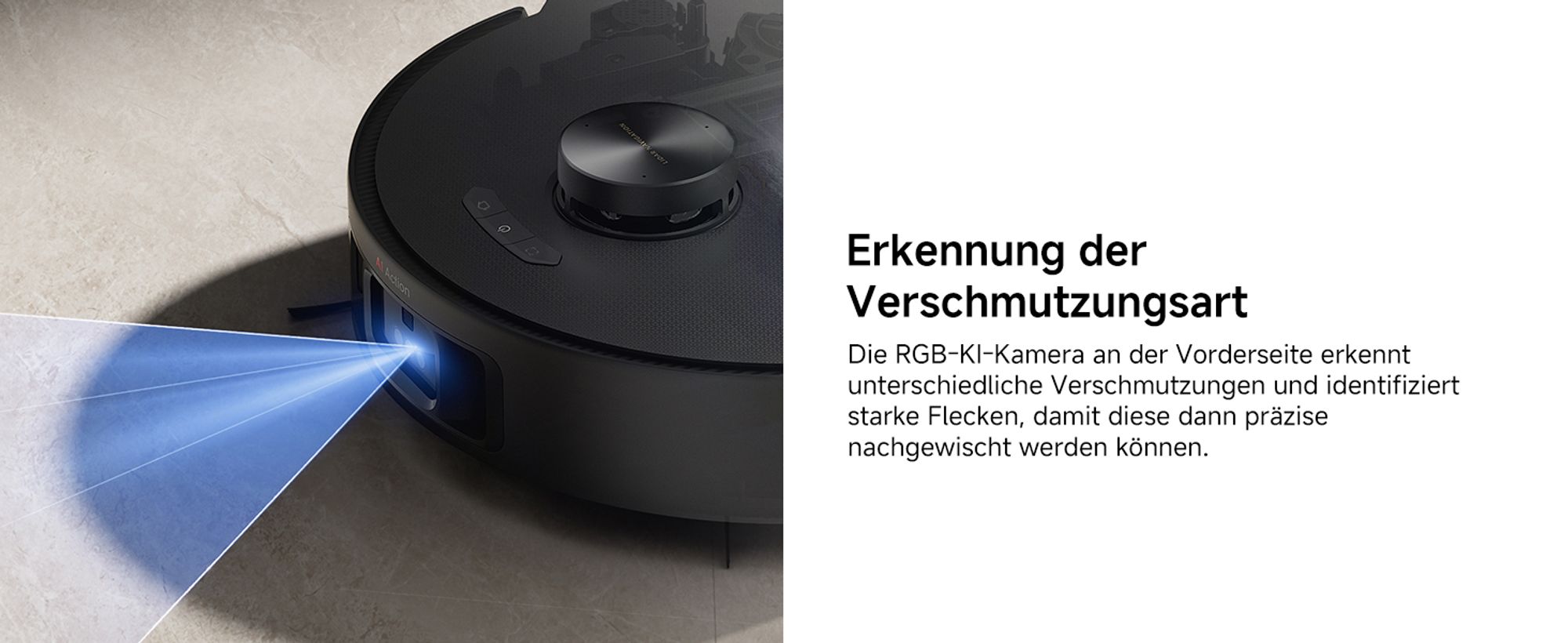 MOVA Z50 Ultra Saugroboter mit Wischfunktion, 19.000 Pa, HydroSync streifenfreies Wischen, 36 °C Selbstreinigung, Mehrfach-Schmutzerkennung, Schwarz