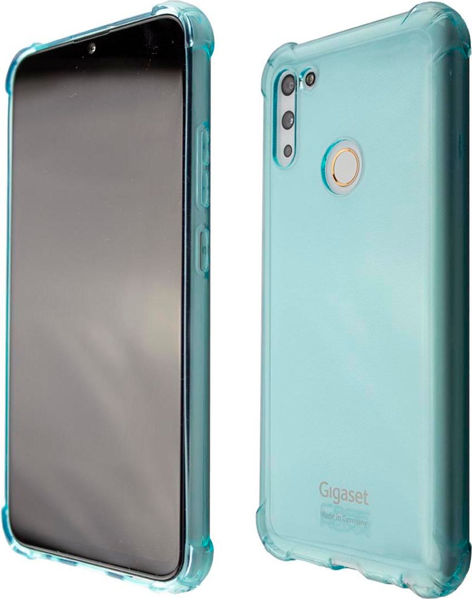 caseroxx Schutz-Hülle TPU-Hülle kompatibel mit Gigaset GS4 / GS4 Senior, Gummi Handy Tasche hellblau  Bild 1