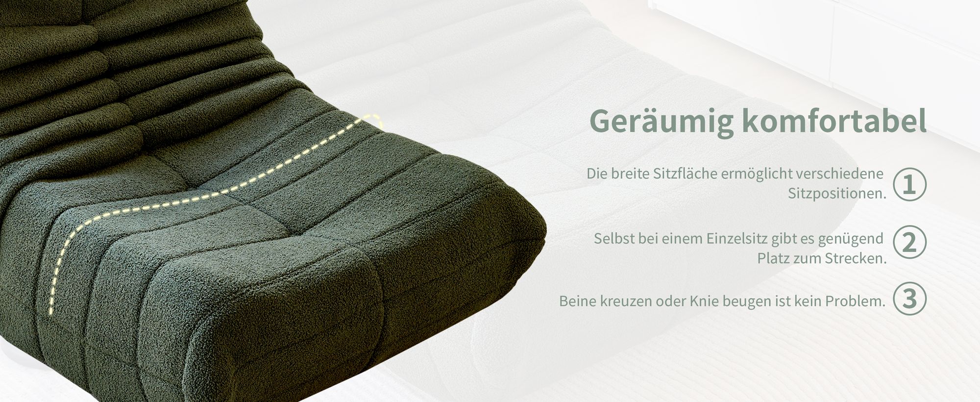 Klassische Sessel, Schlafsofas, sitzkissen boden, Lazy Sofa, Bean bag, für Schlafzimmer, Sitzsack