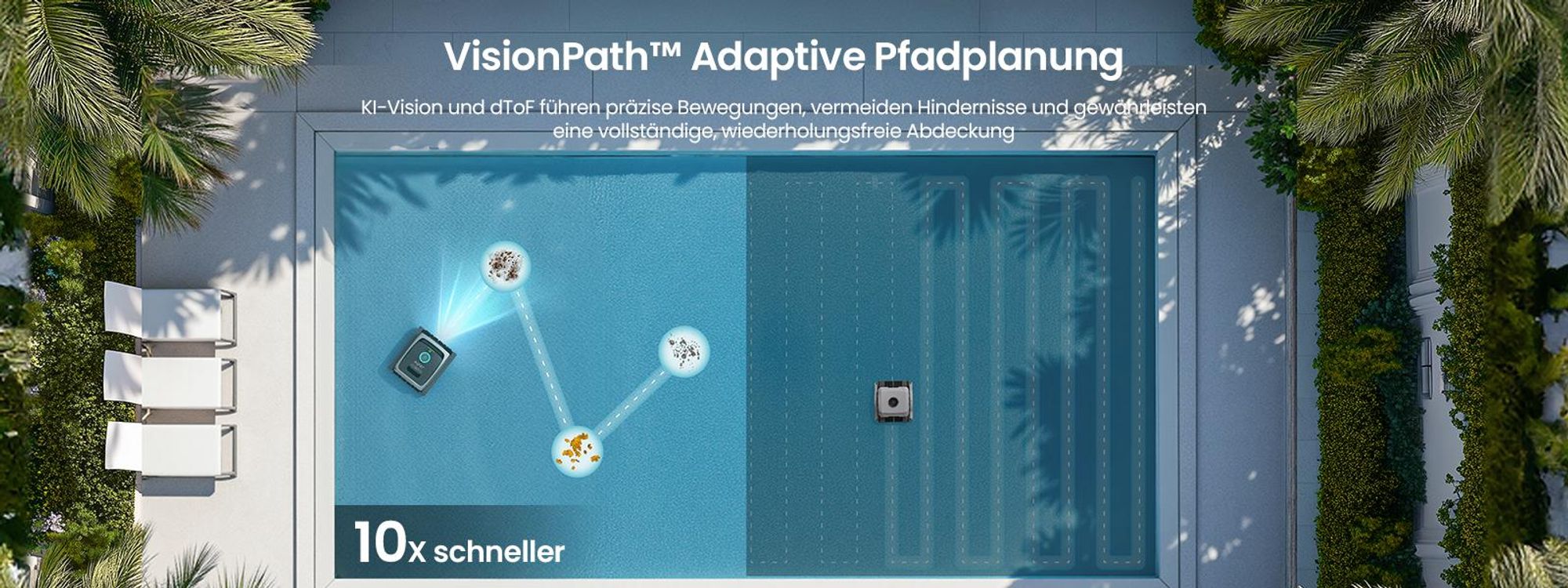 AIPER Scuba V3 (Neu 2026) Kabelloser Poolroboter mit KI, Boden- & Wandreinigung, App-Steuerung