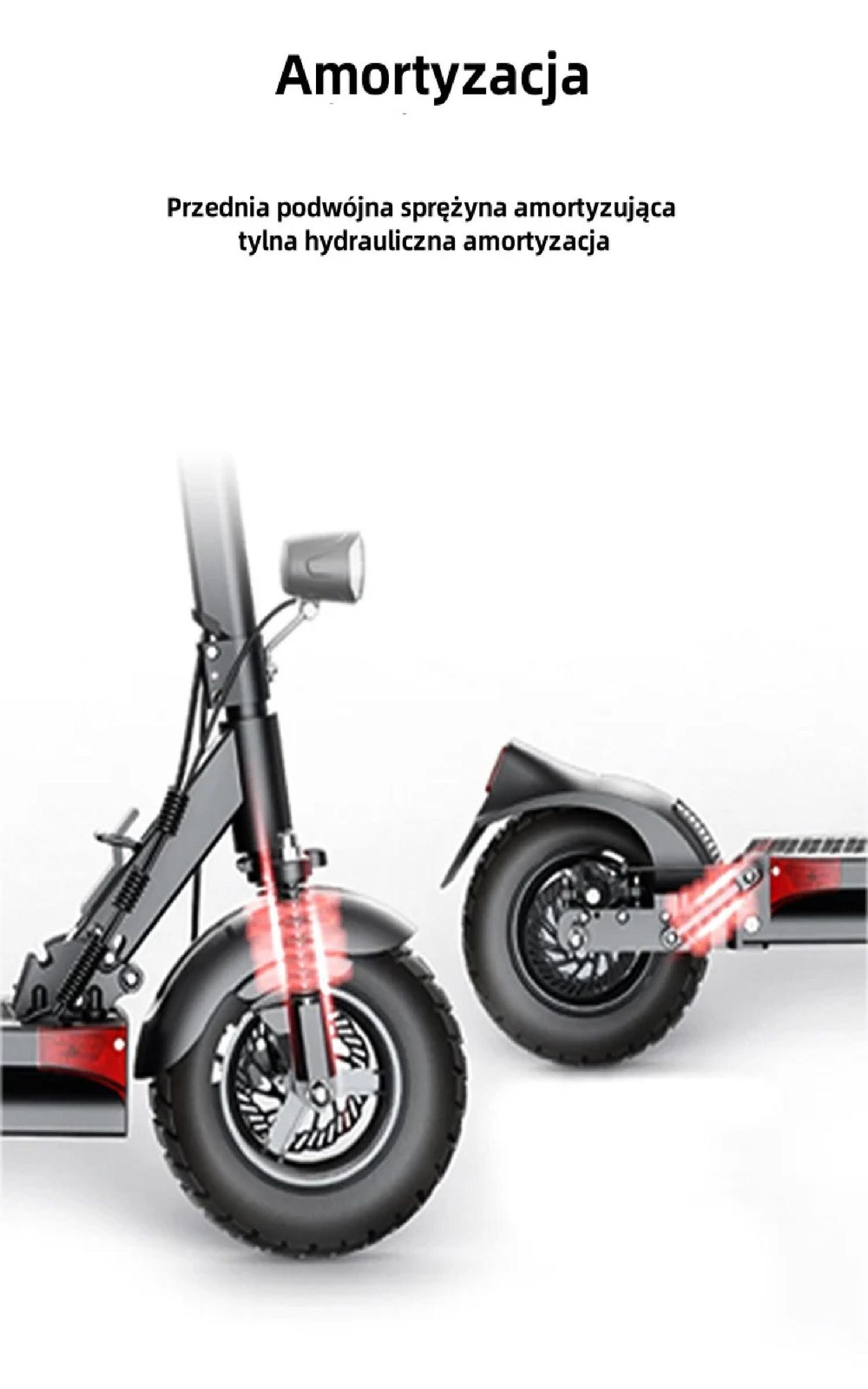 Hulajnoga elektryczna JOYOR Y6-S - silnik 500W 48V18AH - blackRide