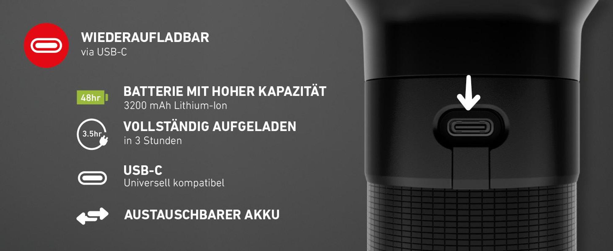 Wiederaufladbar