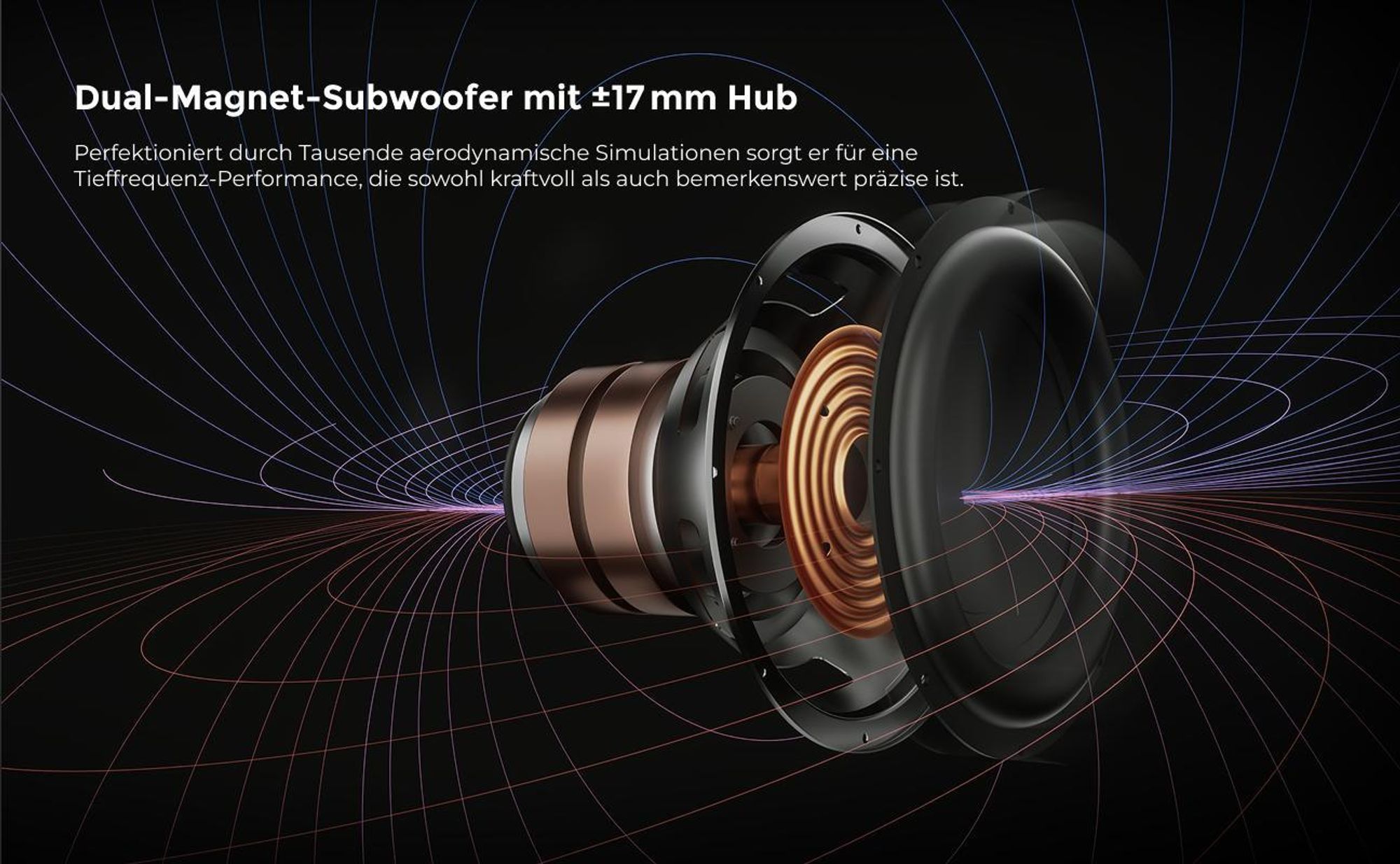 ULTIMEA Skywave Series 7.1.4-Kanal Professionelles Kabelloses Surround-Sound-System für TV mit Dolby Atmos, 980 W Soundbar mit 10"-Wireless-Subwoofer