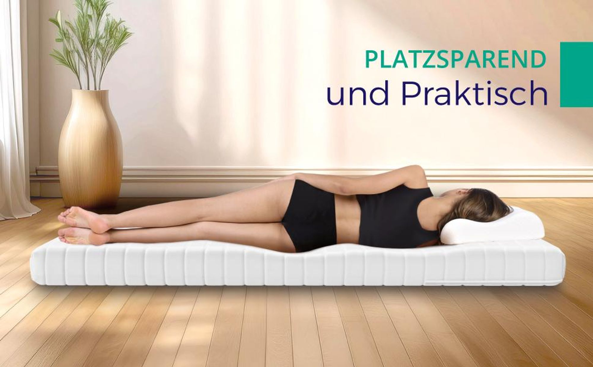 Ergonomische Kaltschaummatratze 180 x 200 cm – H3 fester Liegekomfort – 11 cm Höhe, atmungsaktiv mit waschbarem Bezug -  Germany