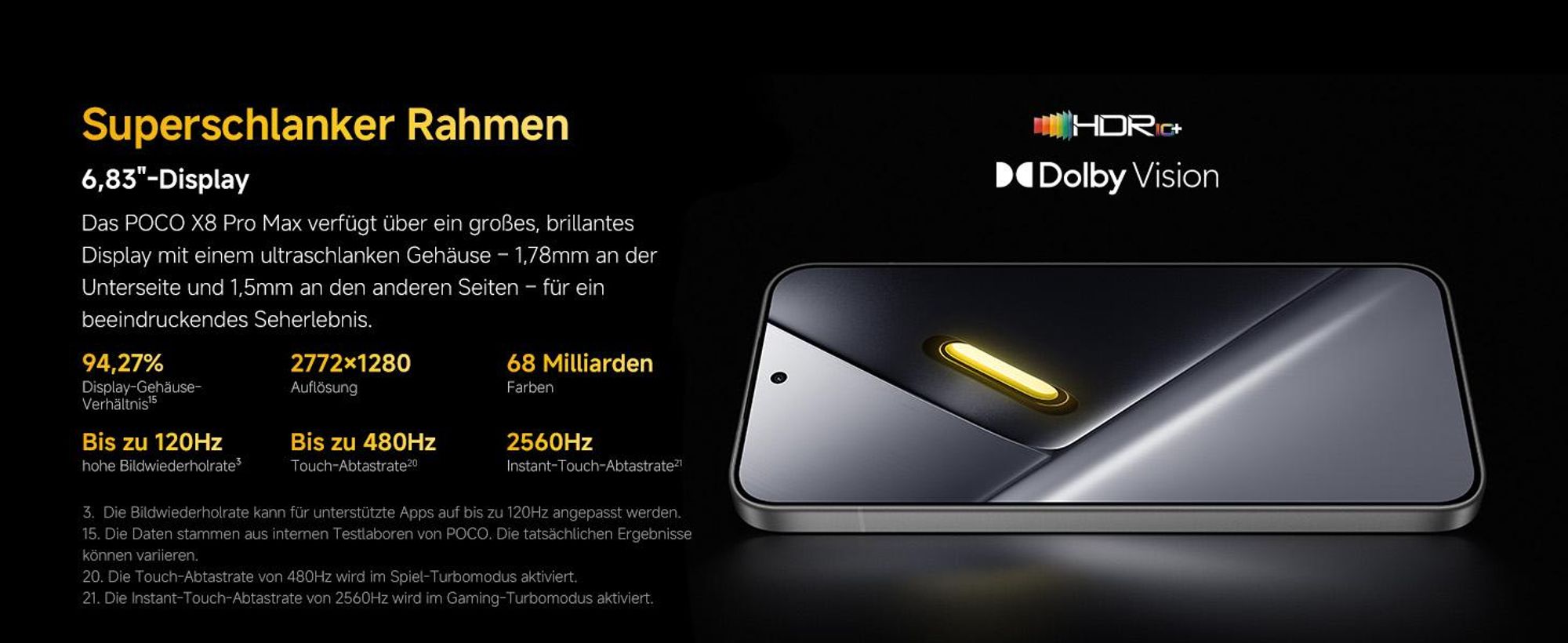 Xiaomi POCO X8 PRO MAX 12/512GB CZARNY