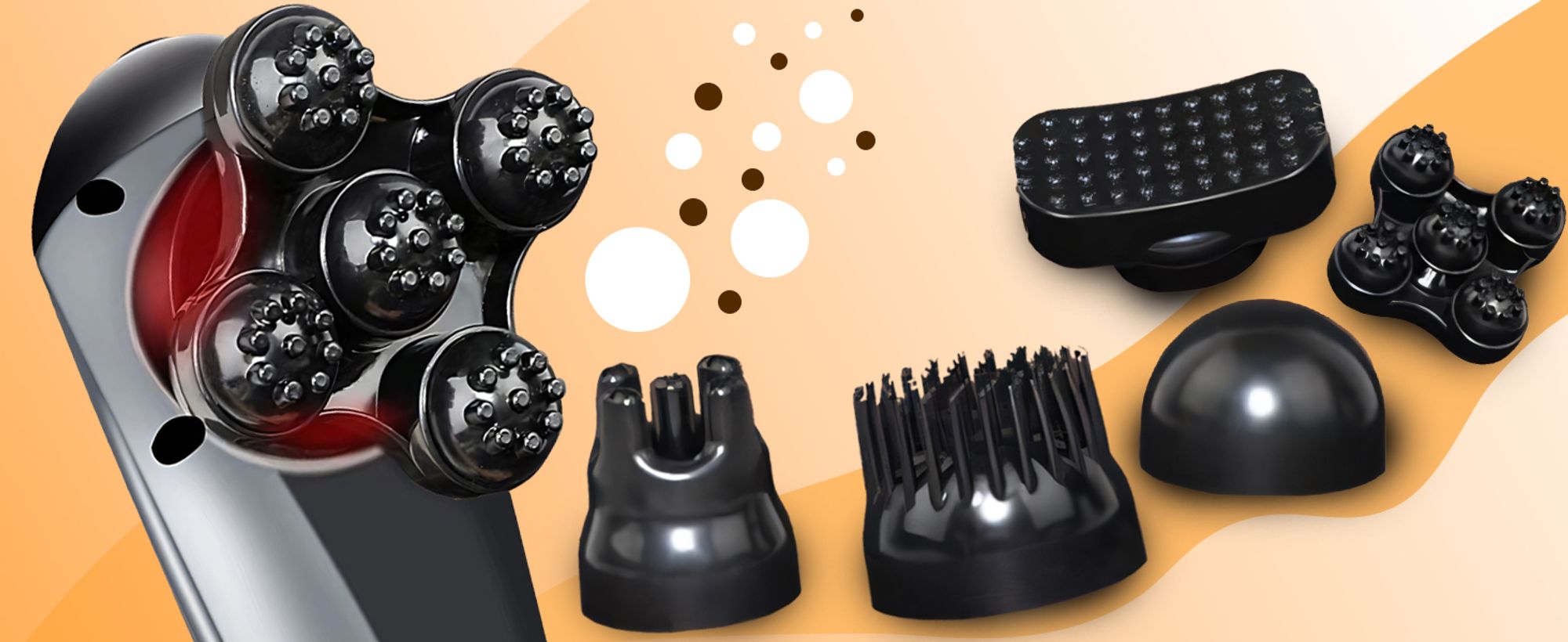 Nackenmassagegert, Massagegert, Shiatsu und Vibration
