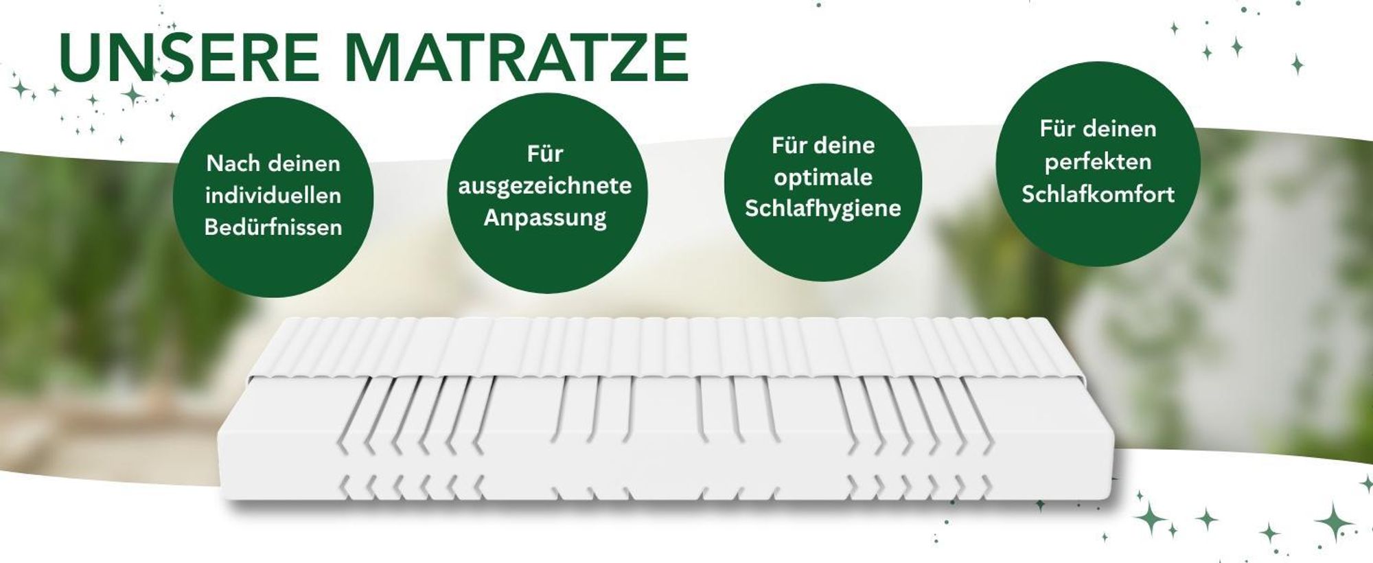 XXL 7 Zonen Kaltschaummatratze | 160 x 200 cm | 24 cm hoch | H2 | weich | DREAMSTAR Silber