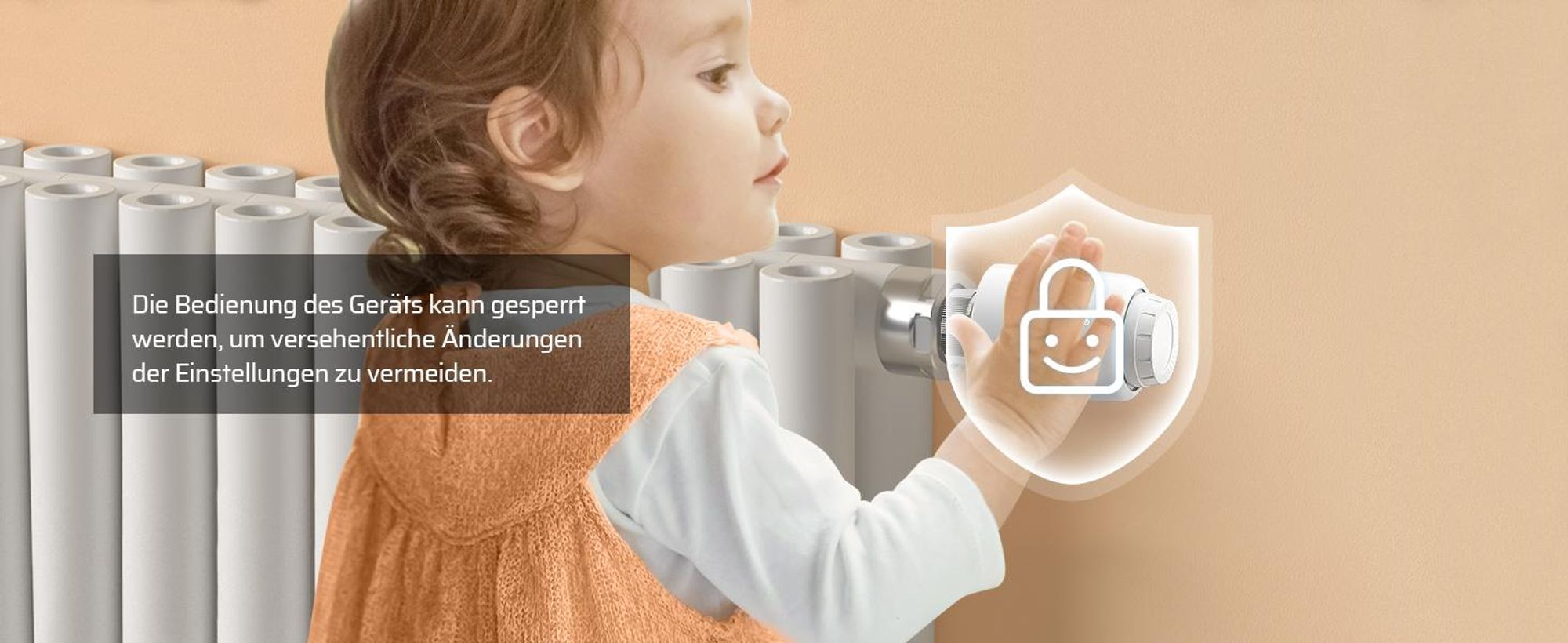 DEWENWILS Smartes Heizkörperthermostat WLAN, Programmierbar Heizungsthermostat