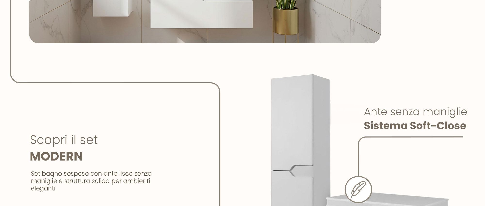 RODAN, mobile bagno, mobile sotto lavabo, mobile bagno moderno, mobili per il bagno